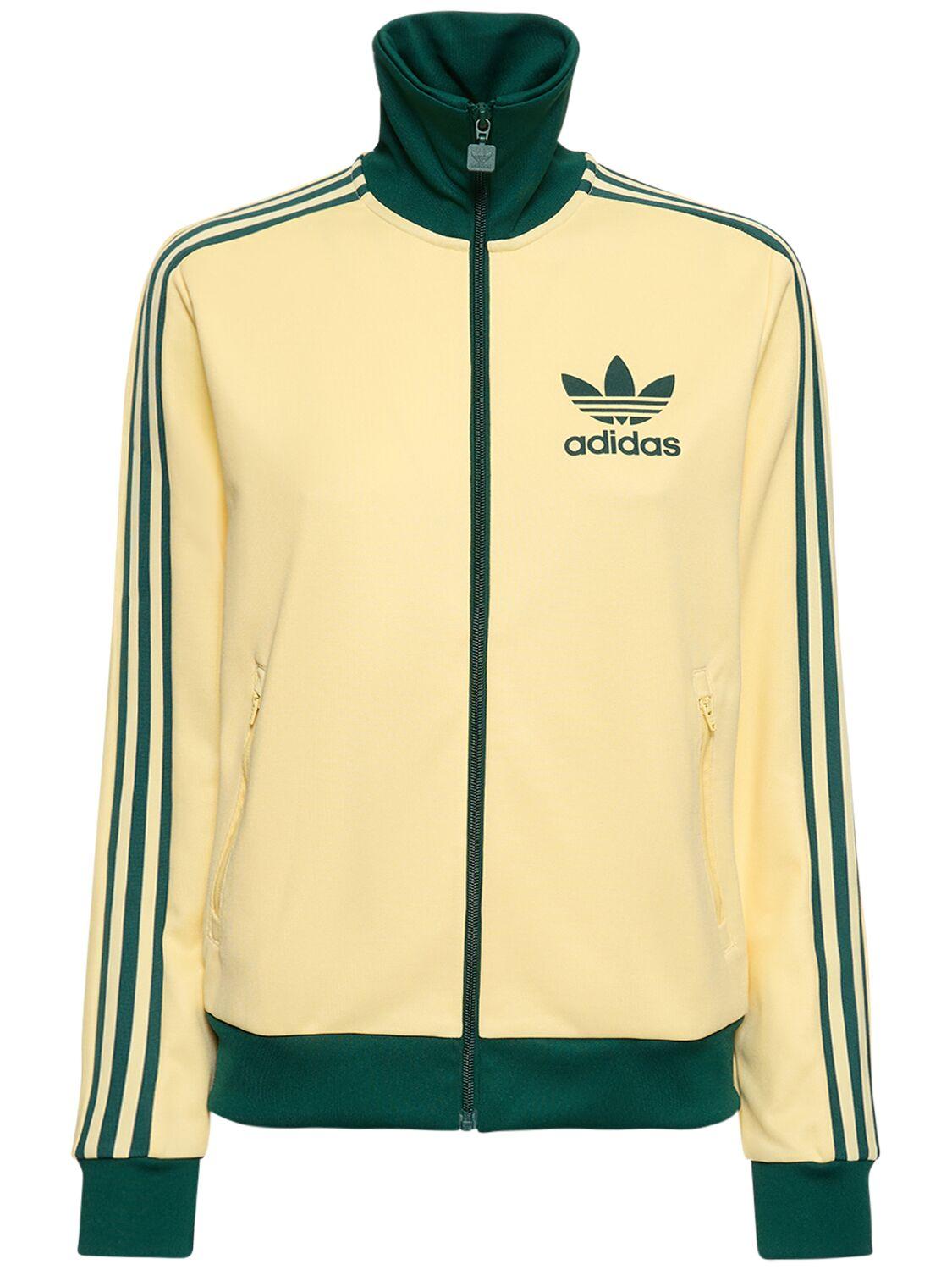 Veste de sport en tissu technique beckenbauer adidas Originals en coloris  Jaune | Lyst