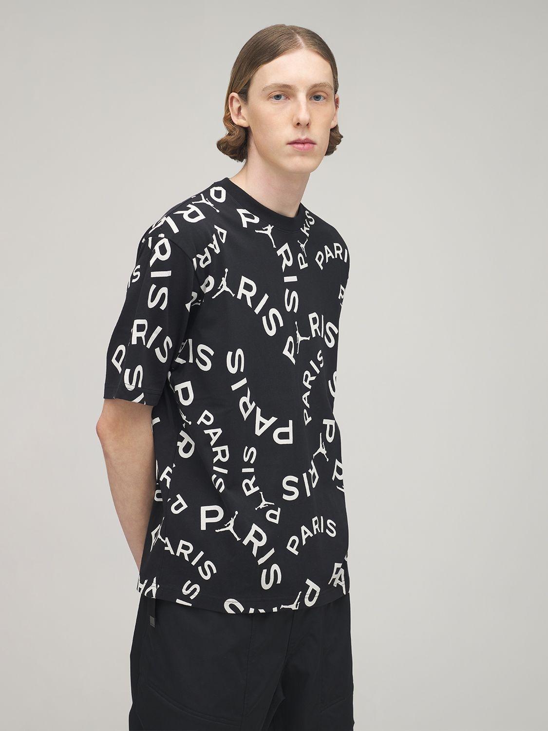 Jordan X Psg All Over Print T-Shirt Air Jodran Paris St Germain Brand New  Large | #3779258767