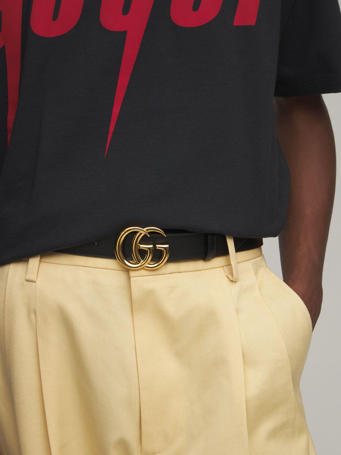 Gucci gg belt 3cm sale