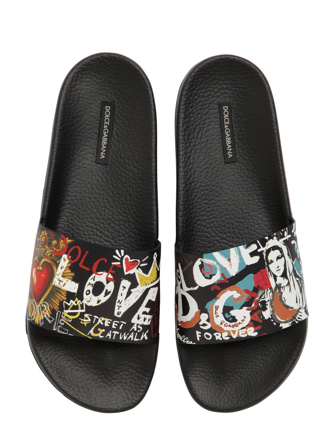 dolce and gabbana slides sale