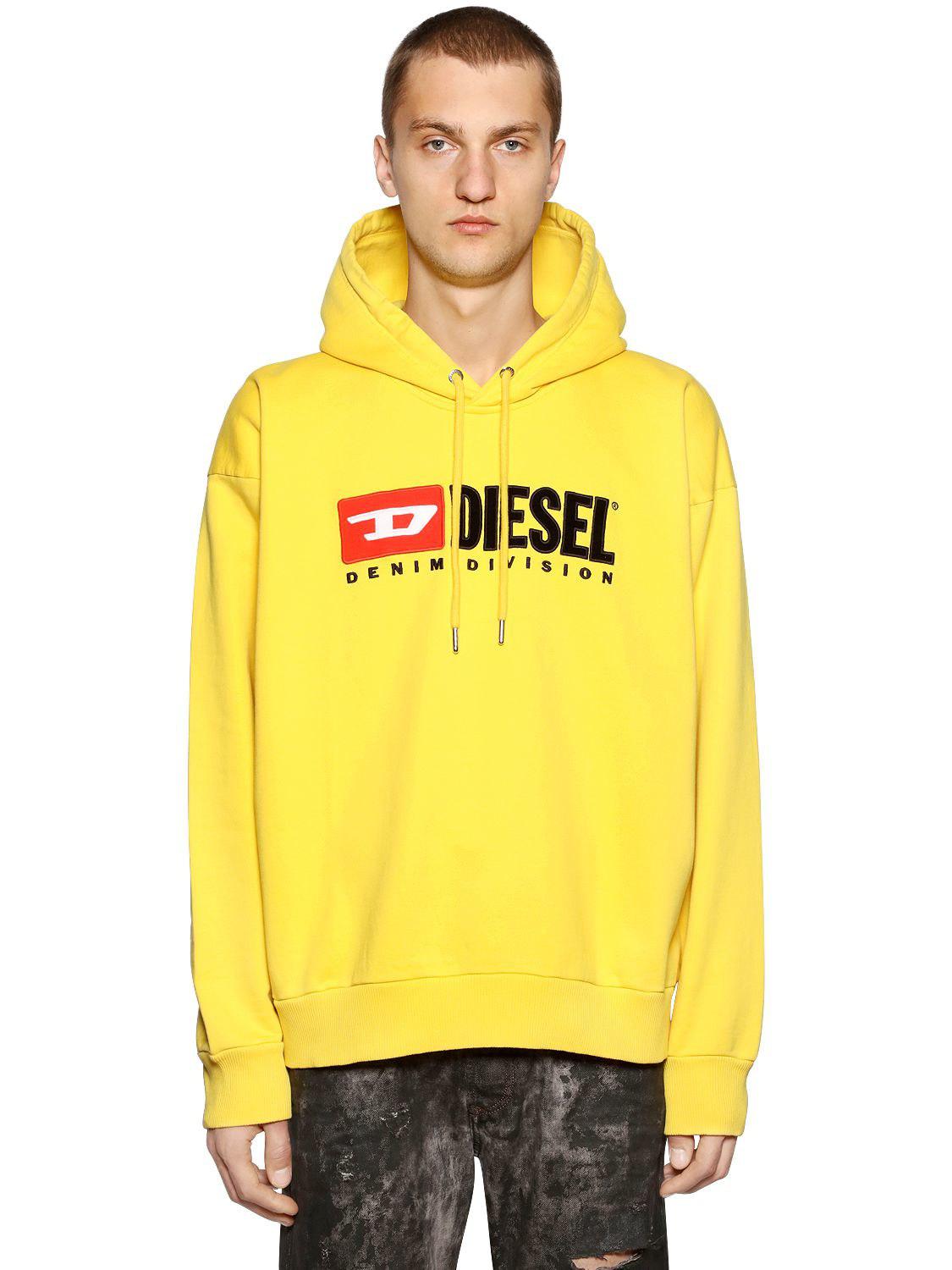 diesel yellow hoodie