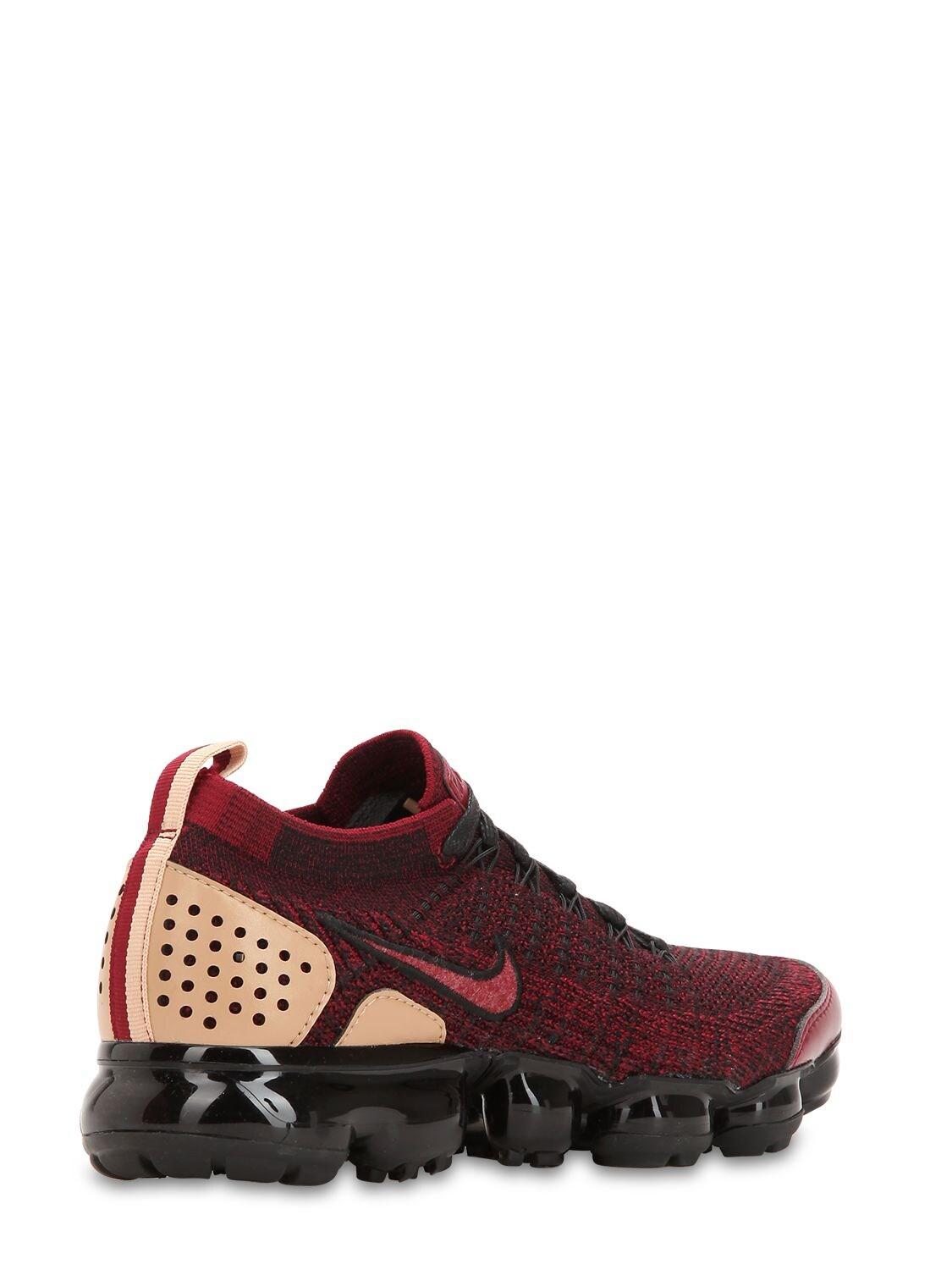 nike air vapormax flyknit 2 burgundy