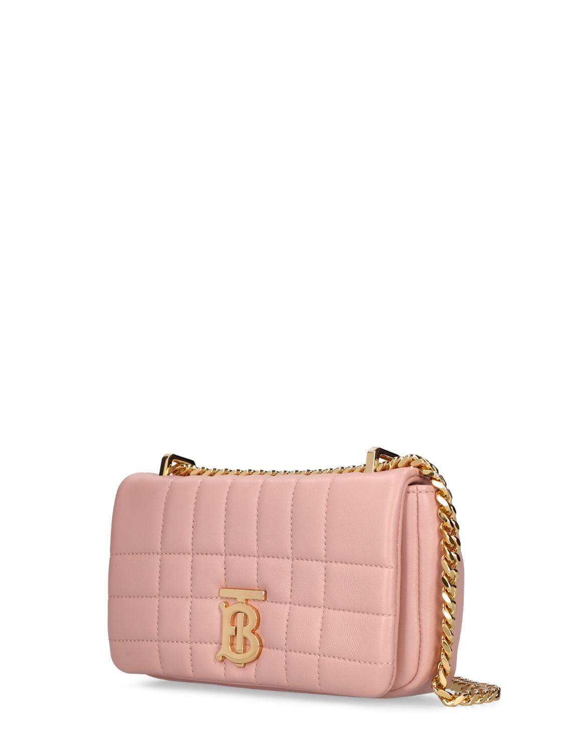Burberry Lola Mini Quilted Leather Shoulder Bag