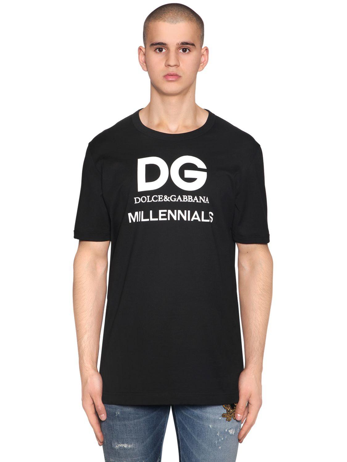 dolce gabbana millennials t shirt