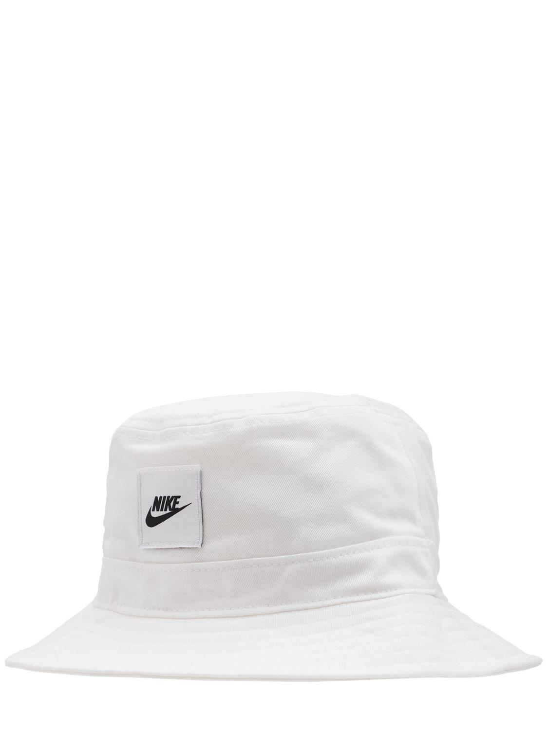 Nike Bucket Hat in White | Lyst