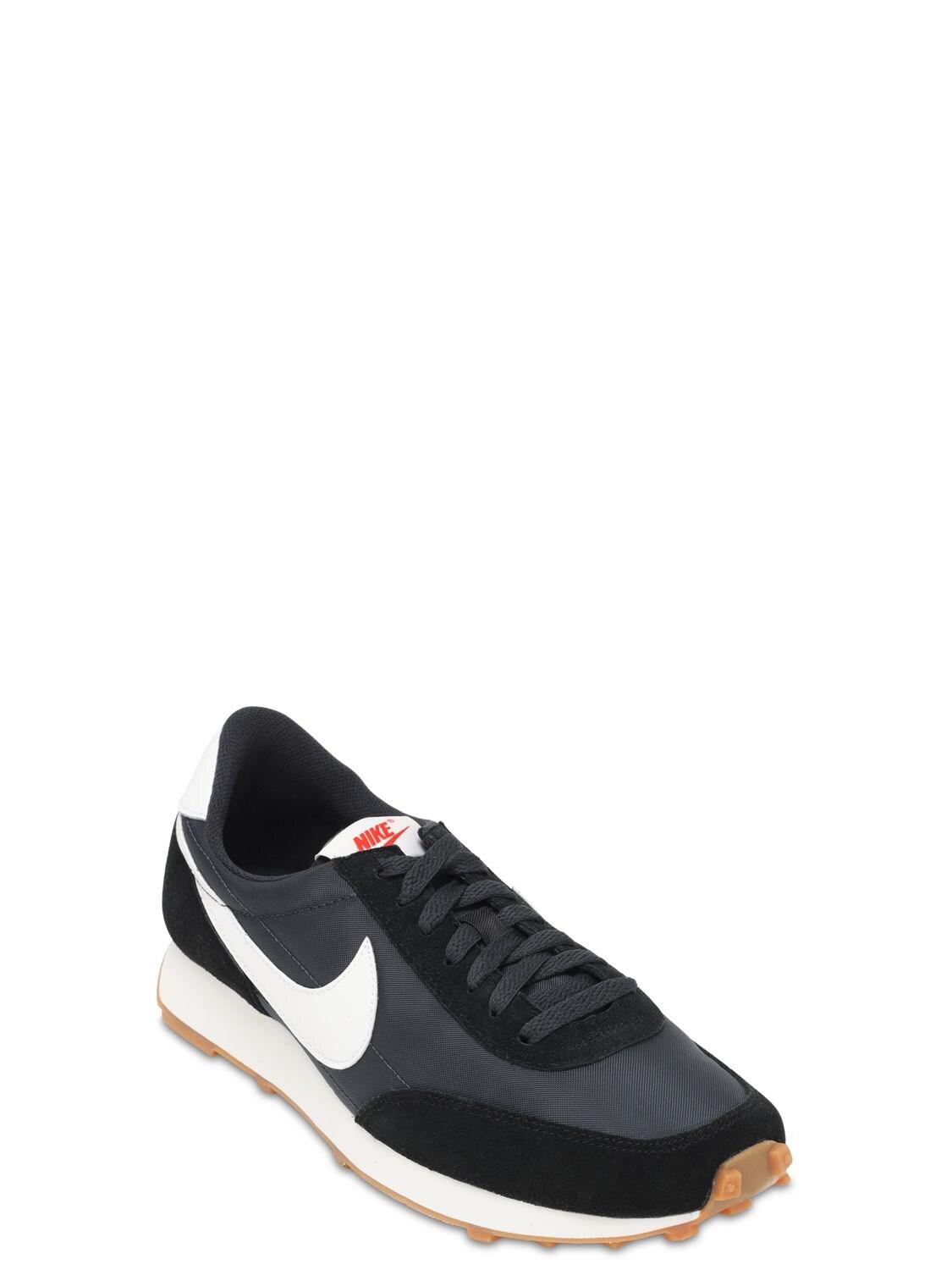 Nike Leather Daybreak Sneakers in Black Lyst