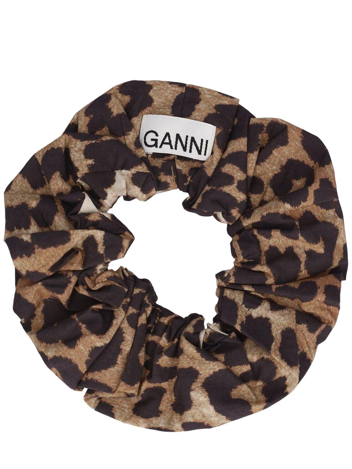 レディース】Printed Cotton Scrunchie | GANNI(ガニー