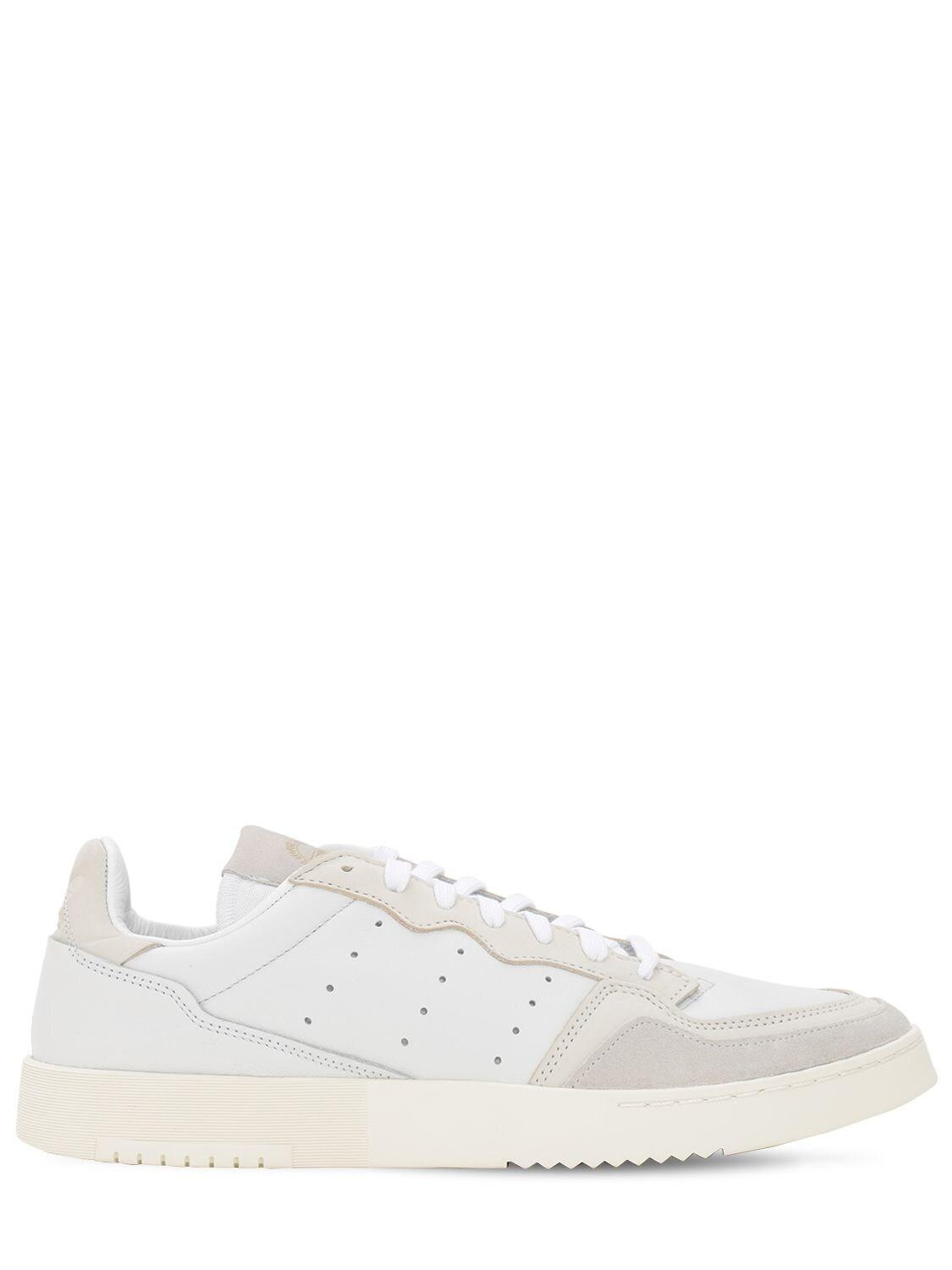 adidas originals super court leather sneakers
