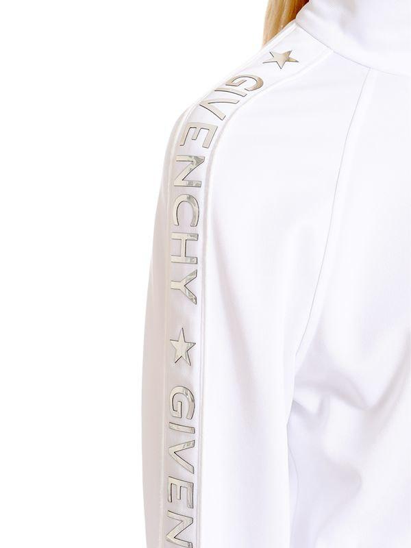 givenchy white track jacket