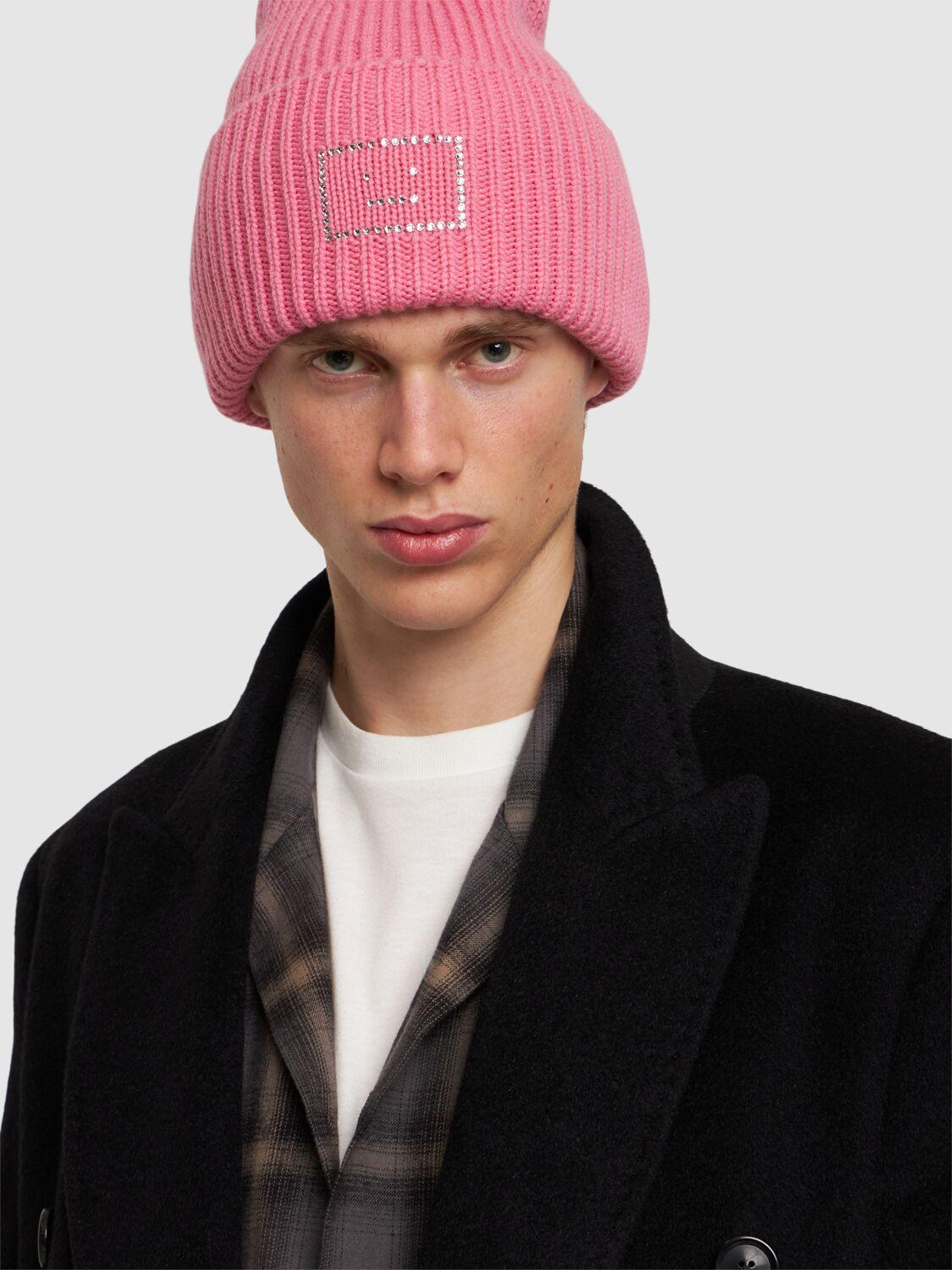Shop acne studios pansy n face beanie Top Sale Black Friday