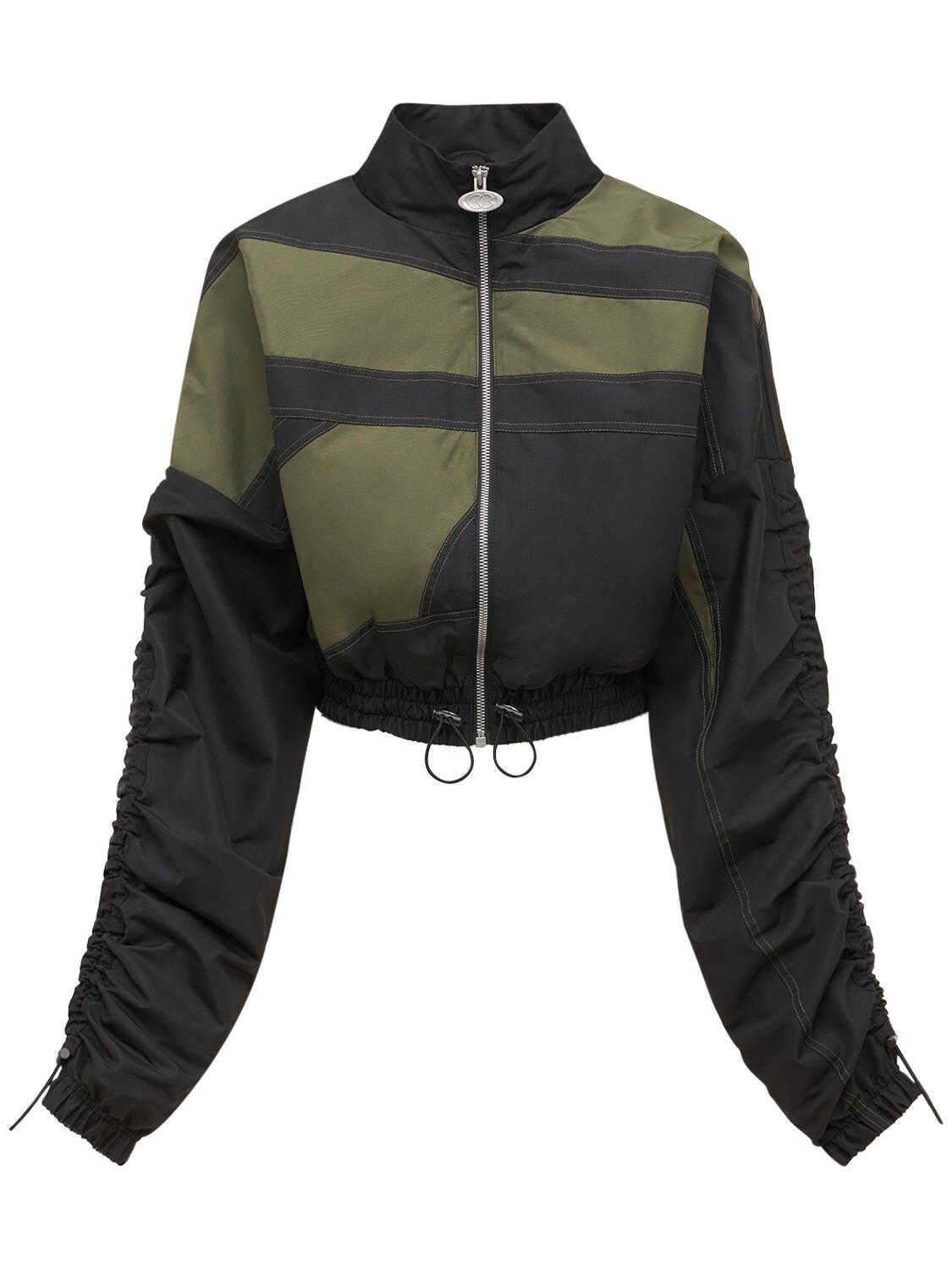Reebok Cardi B Woven Jacket in Black 