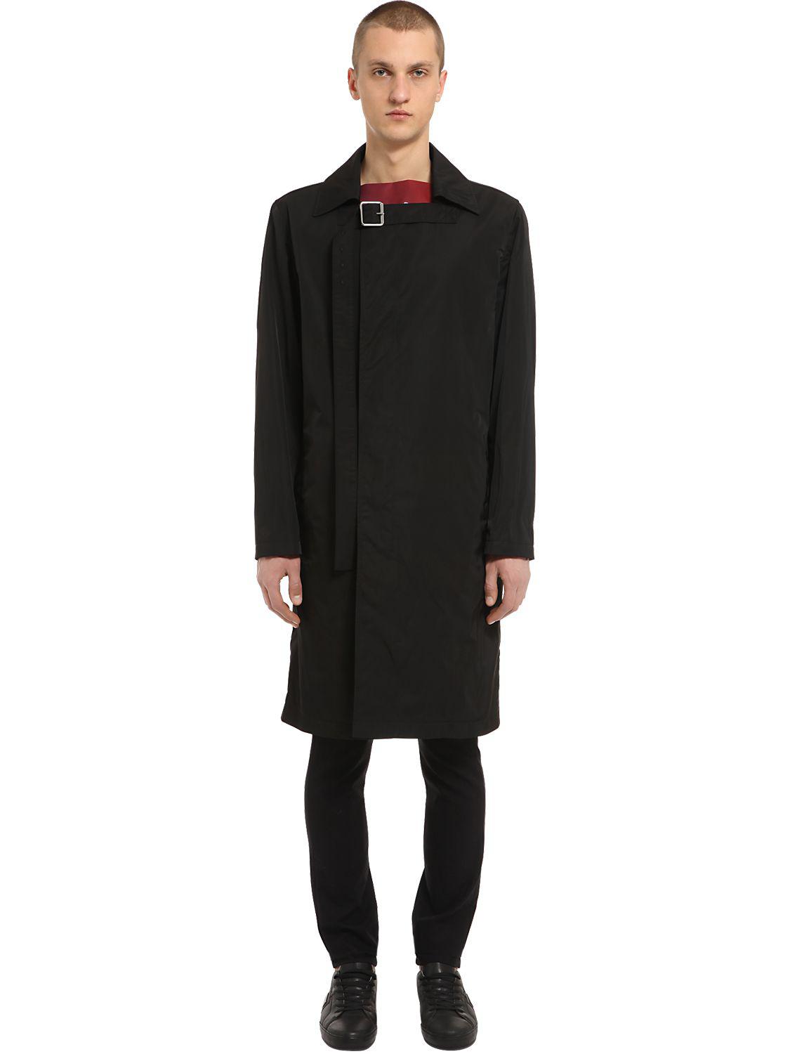 raf simons trench coat