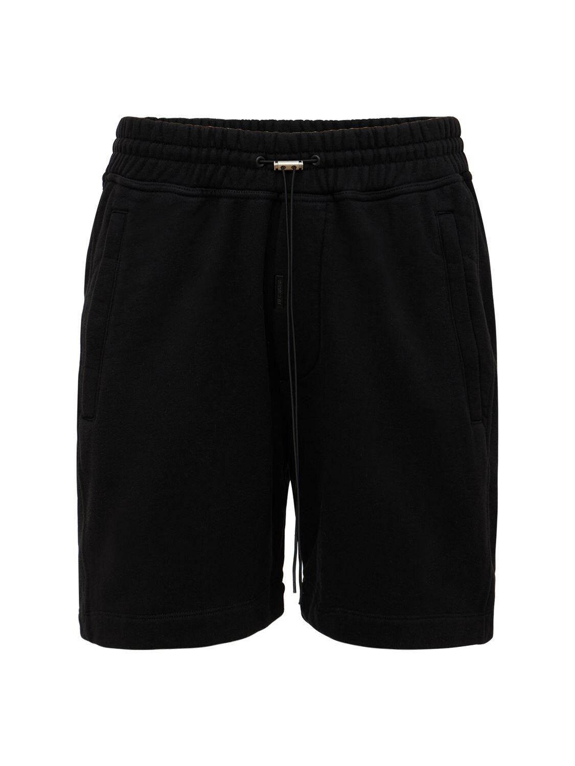 Represent Cotton Monochrome Blank Shorts in Black for Men | Lyst