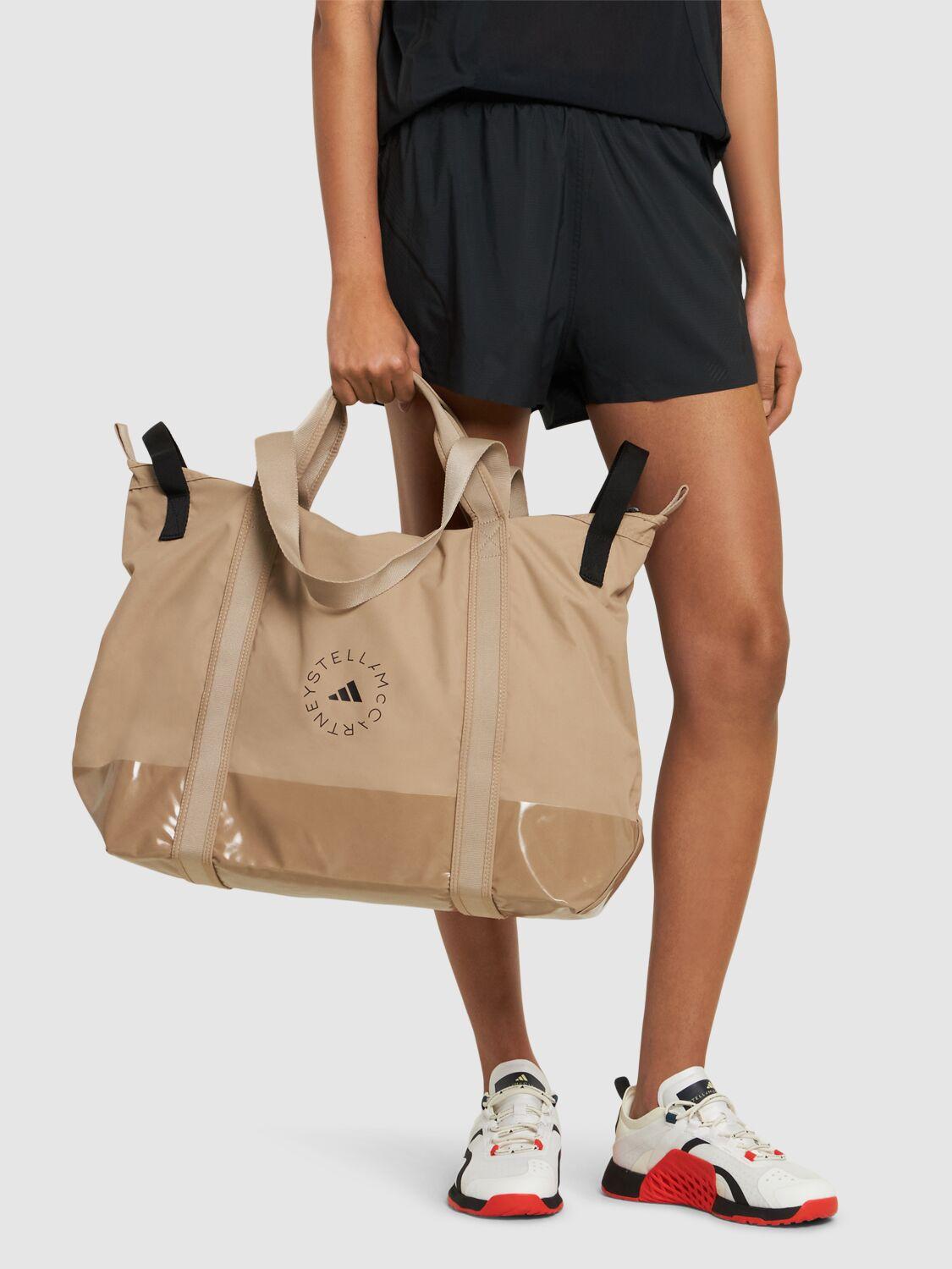 adidas By Stella McCartney Asmc Tote Bag in Natural | Lyst
