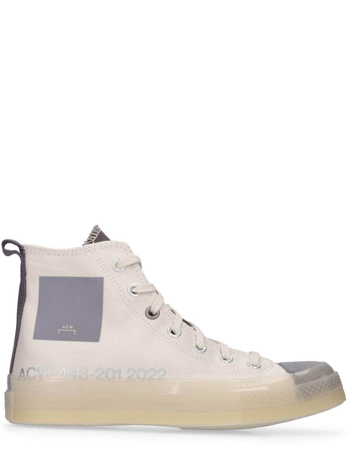 Converse Acw Chuck 70 Hi Sneakers in Natural for Men | Lyst
