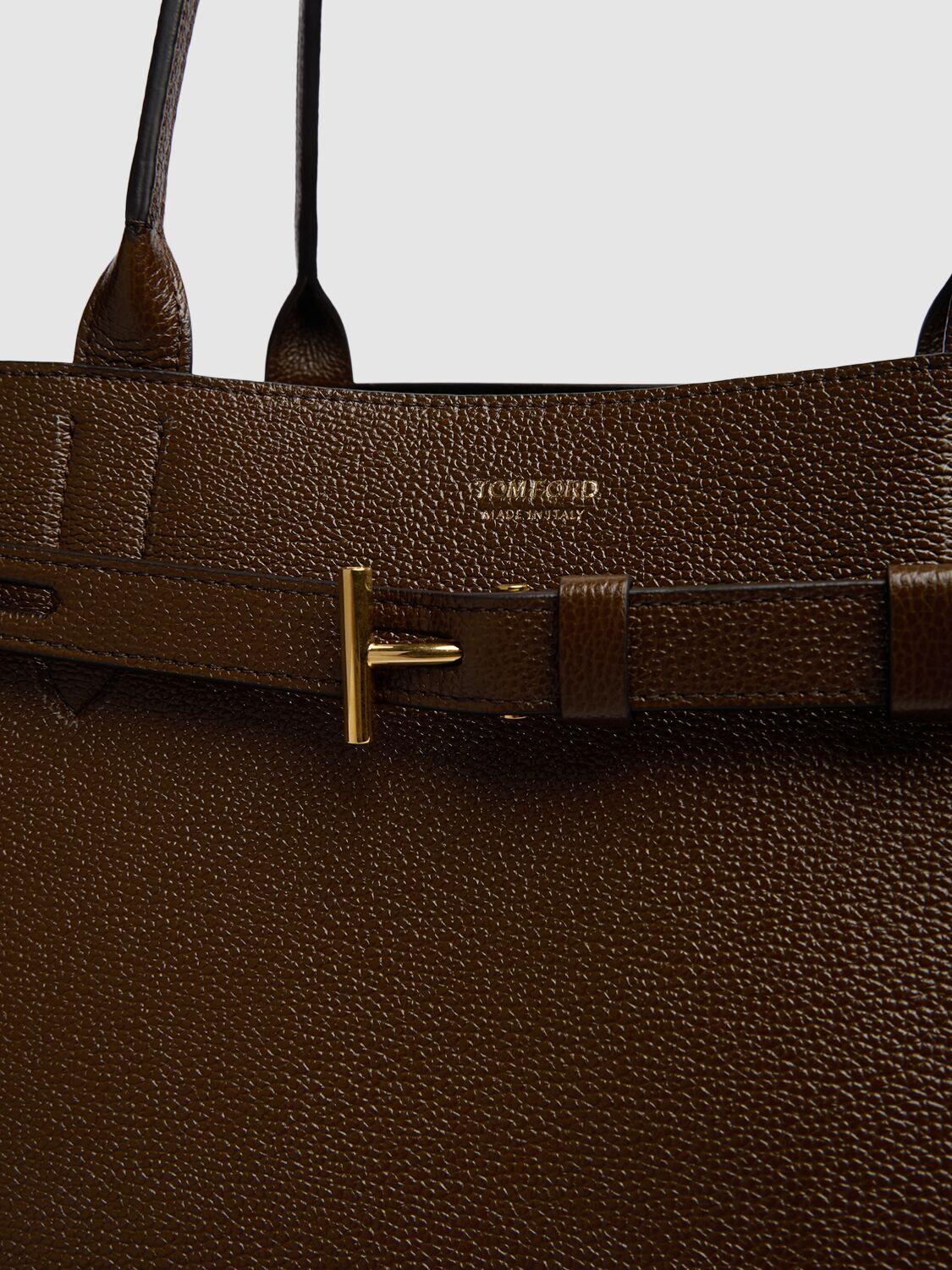 Tom Ford レディース ブラウン Large グレインレザートート