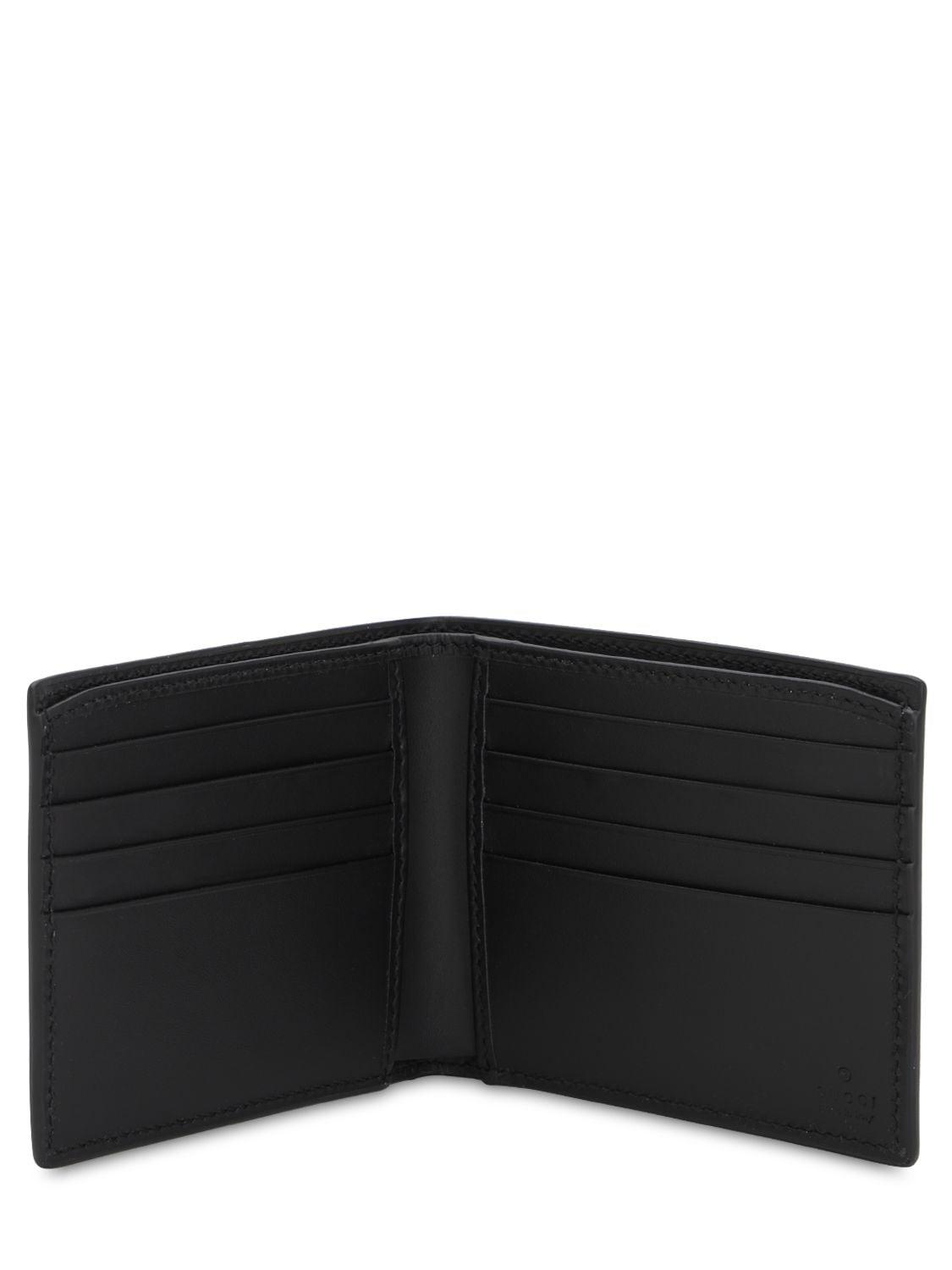 Portamonete GG con stampa tigriGucci in Tela da Uomo colore Nero | Lyst