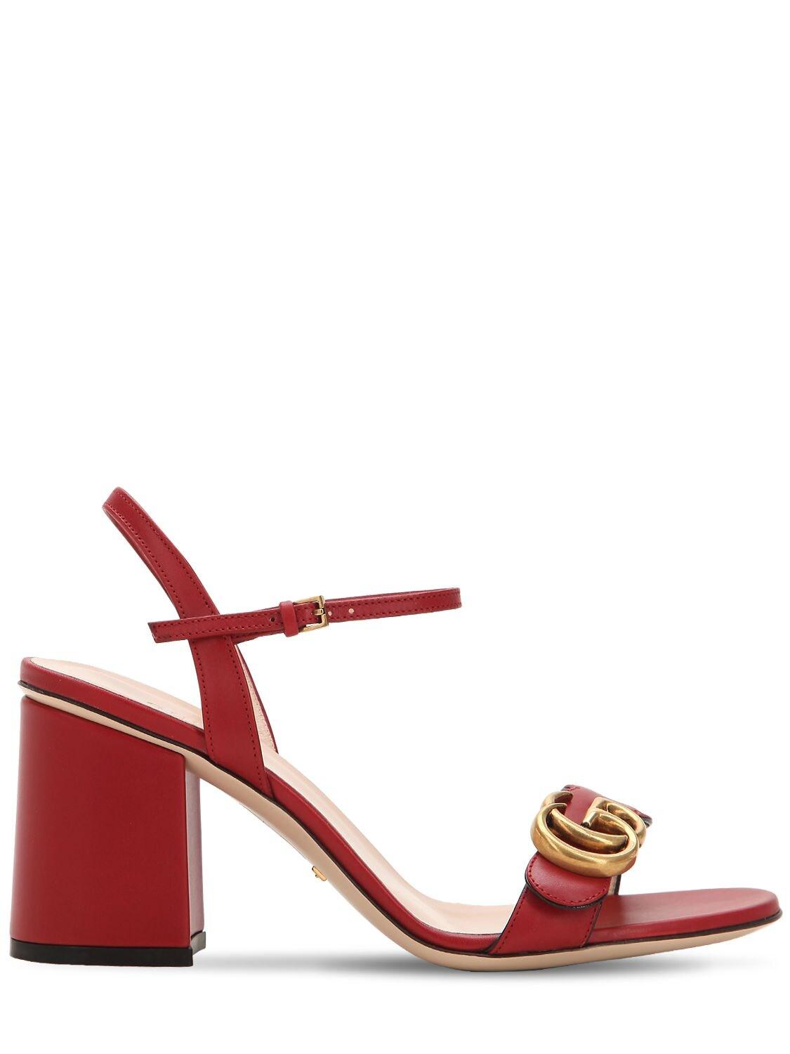 gucci red heels