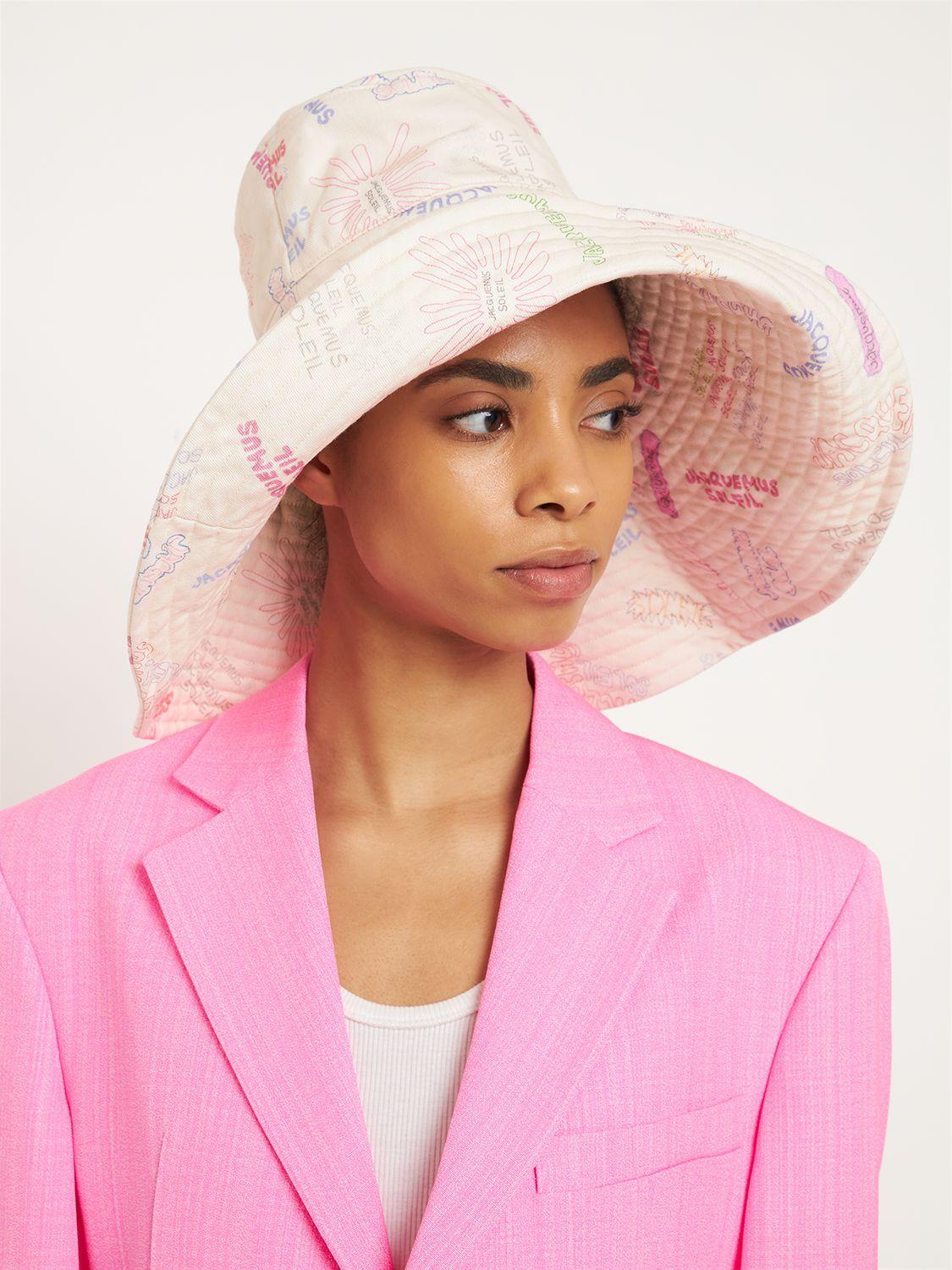 jacquemus pink hat