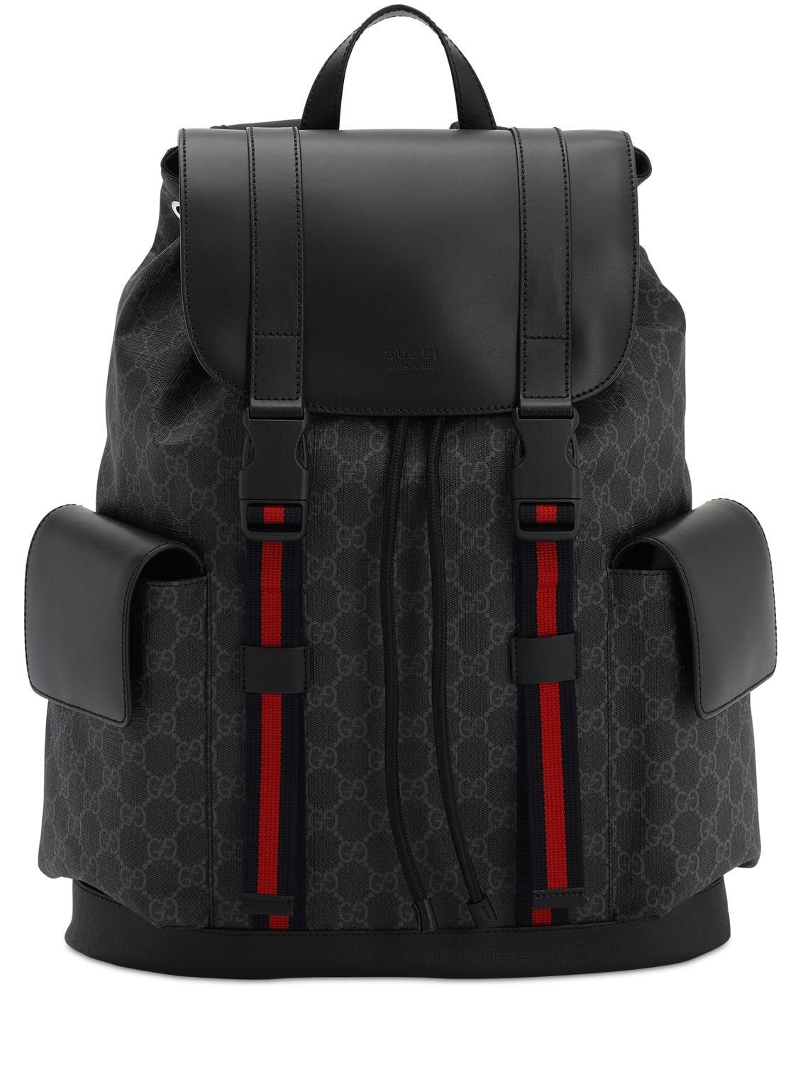 Canvas gg Backpack in Black for - Save Lyst
