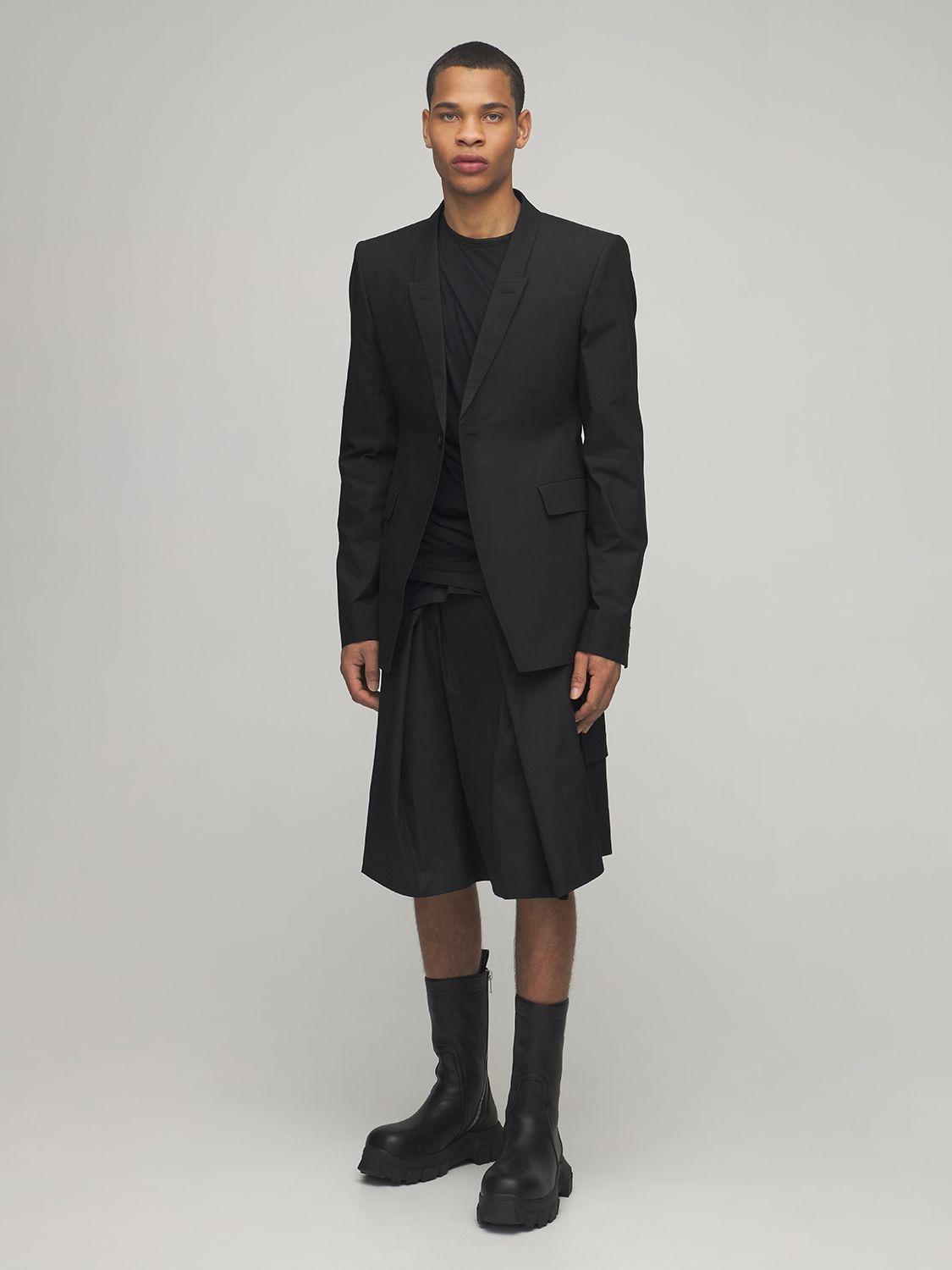 Rick Owens Creeper Bozo Tractor Leather Boots in Black for Rick Owens Creeper Bozo Tractor Leather Boots in Black for
