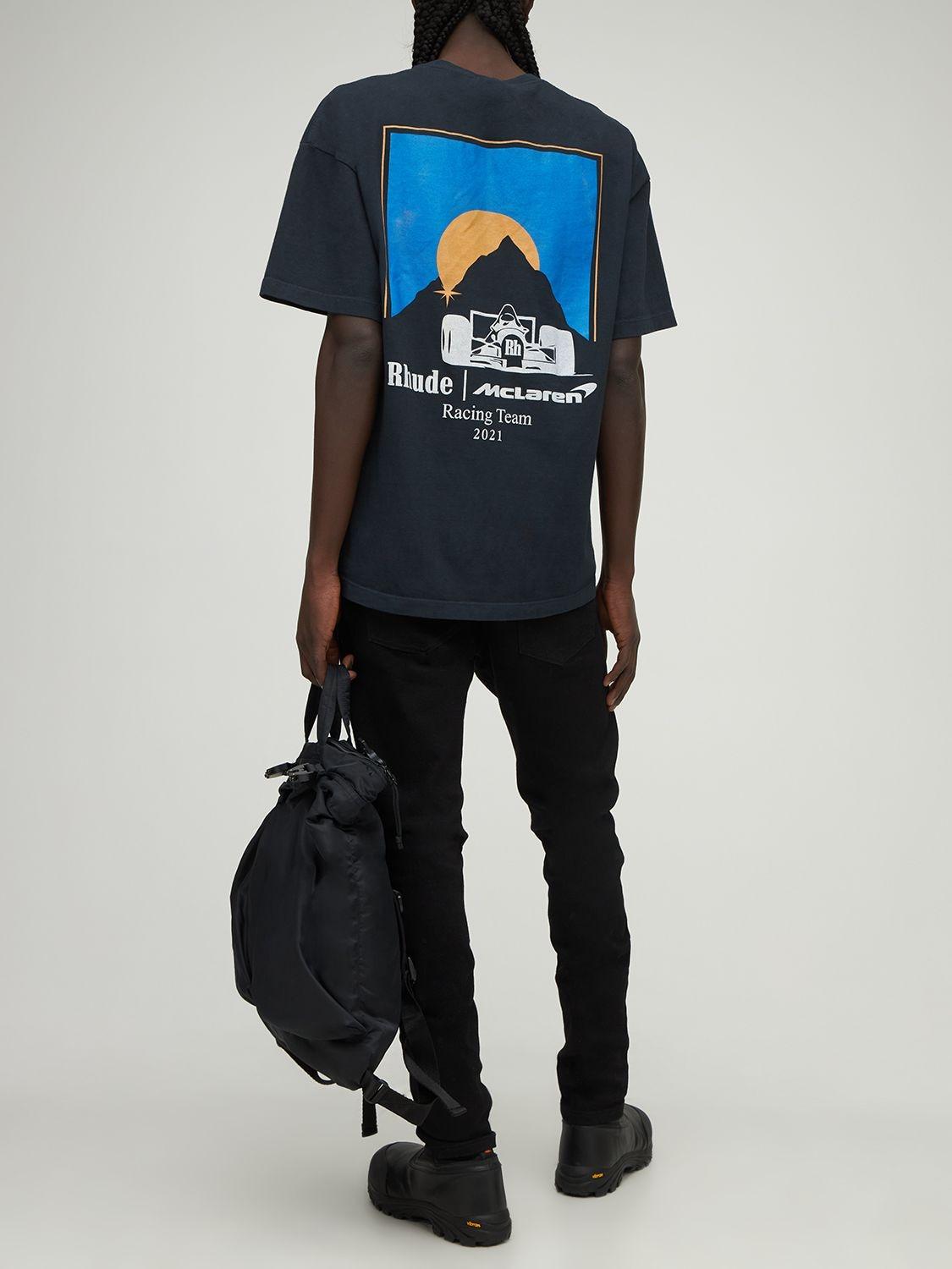 Rhude X Mclaren Moonlight Racer T-shirt in Black for Men | Lyst