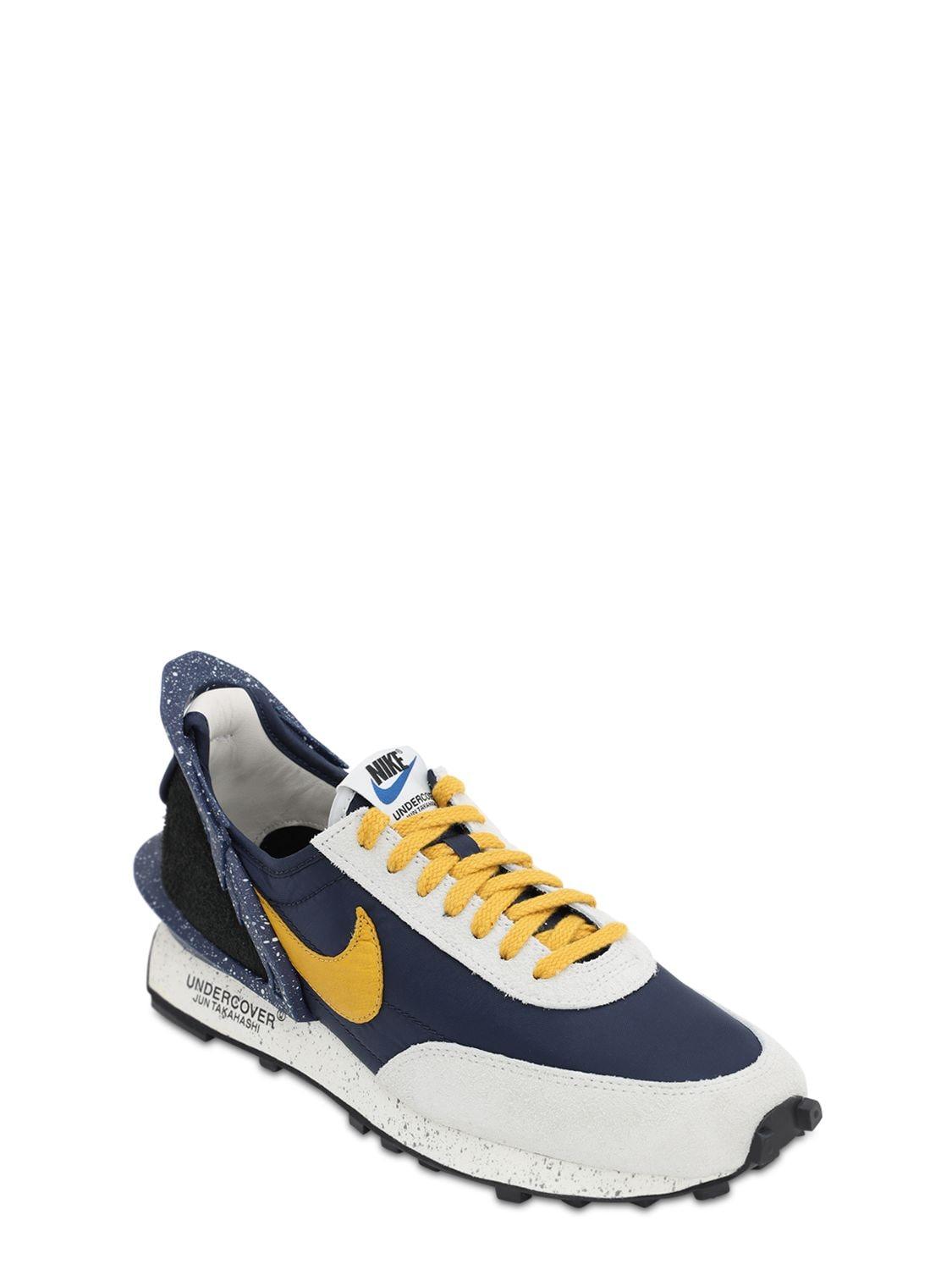 Nike Synthetic Daybreak / Undercover Sneakers in Blue/Gold (Blue) | Lyst