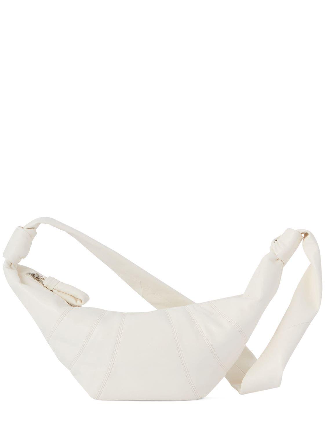 Lemaire Medium Croissant Soft Nappa Bag in Natural | Lyst