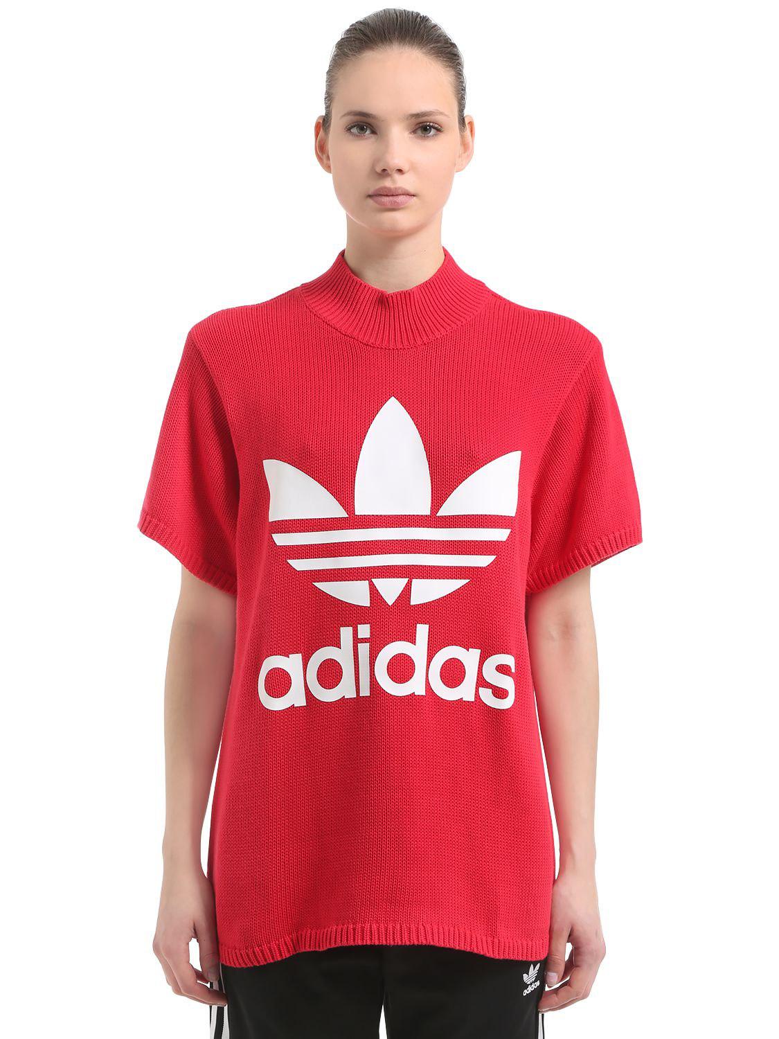 adidas knit shirt