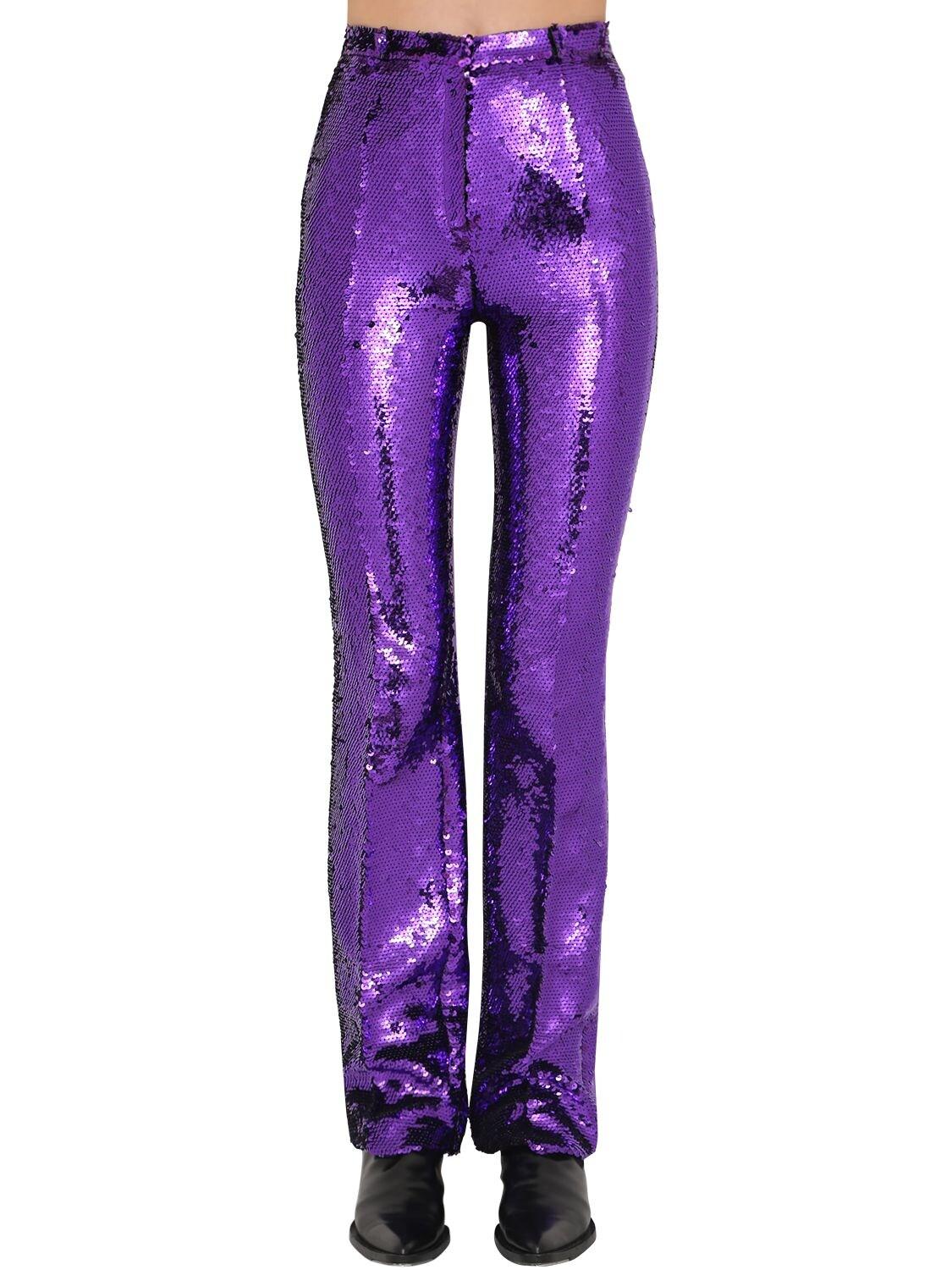Paco Rabanne Flared Sequin Embellished 