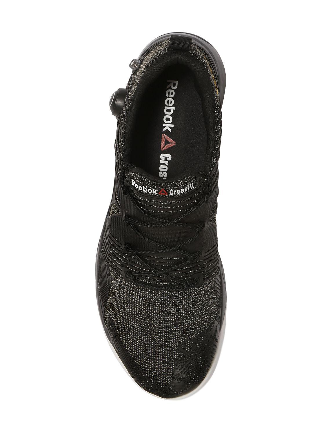 Reebok Crossfit Nano Pump Kevlar Sneakers in Black for Men | Lyst