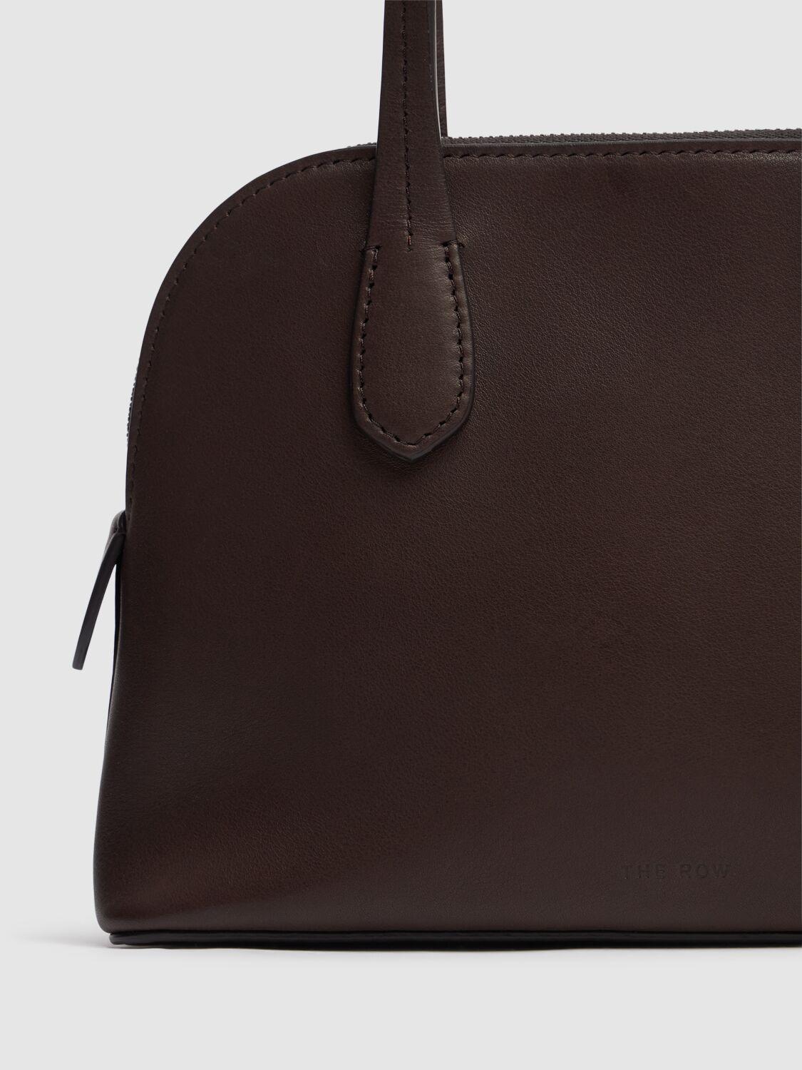 【THE ROW】 Ingrid saddle シャイニーレザーバッグ The Row Ingrid Saddle Shiny Leather Bag - Shoulder Bags