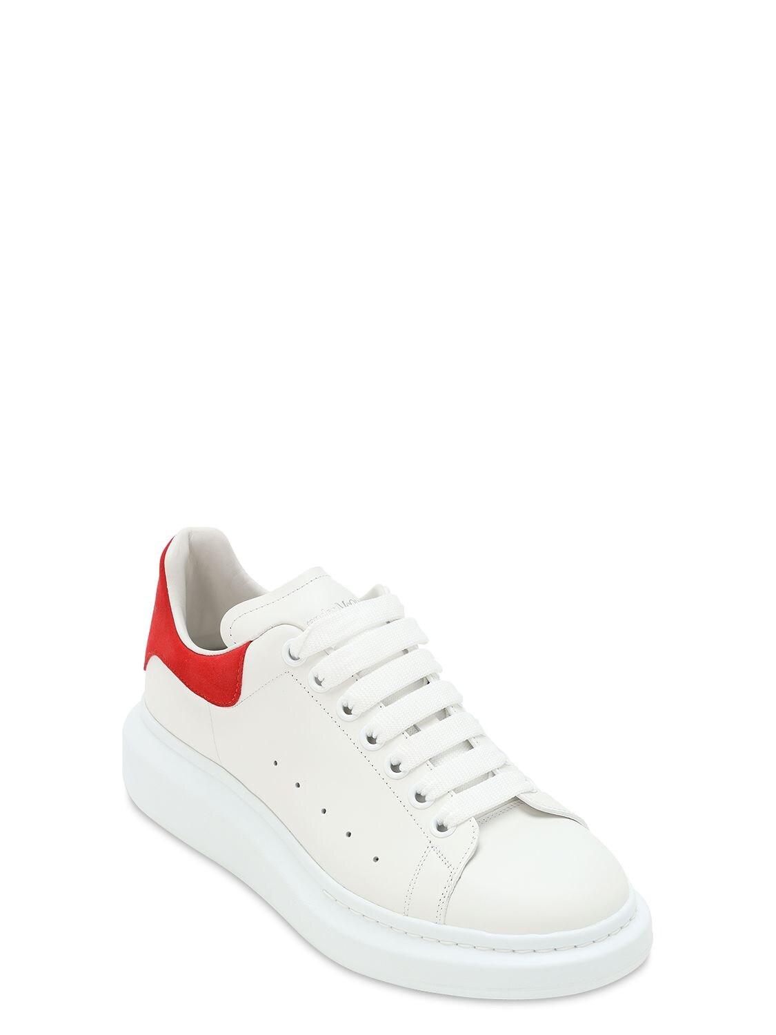 Alexander McQueen Sneakers Red in White | Lyst