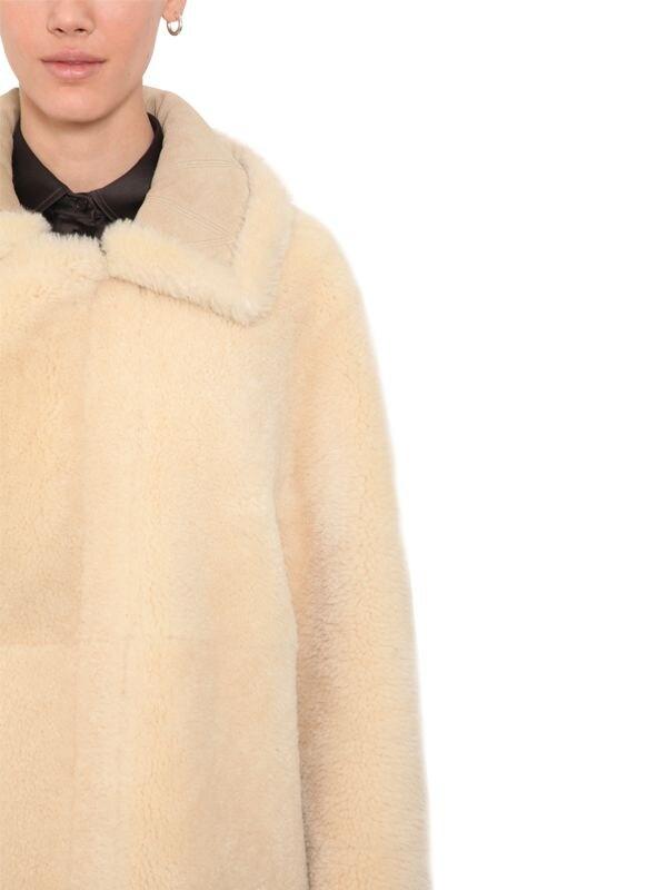 reversible shearling jacket