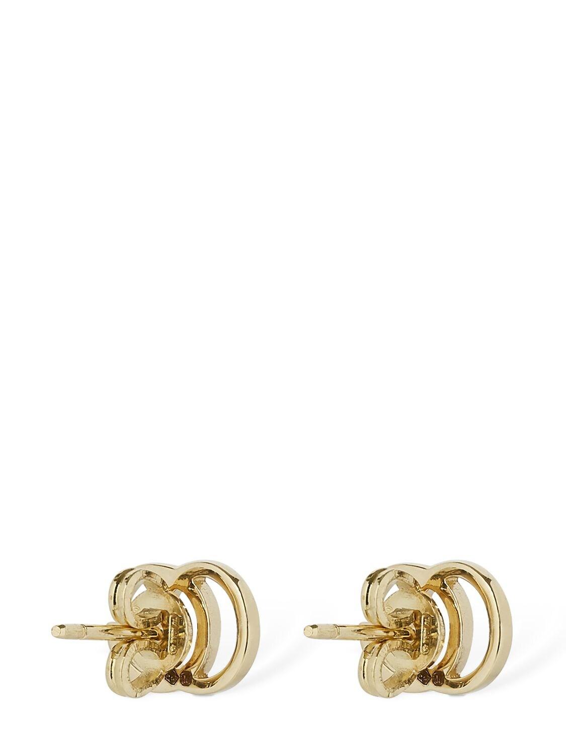 gg tissue gucci gold earrings