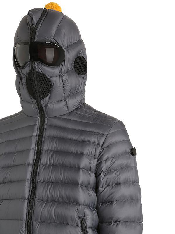 Ai Riders On The Storm Synthetic Nylon Micro Ripstop Down Jacket in Iron  (Gray) for Men | Lyst