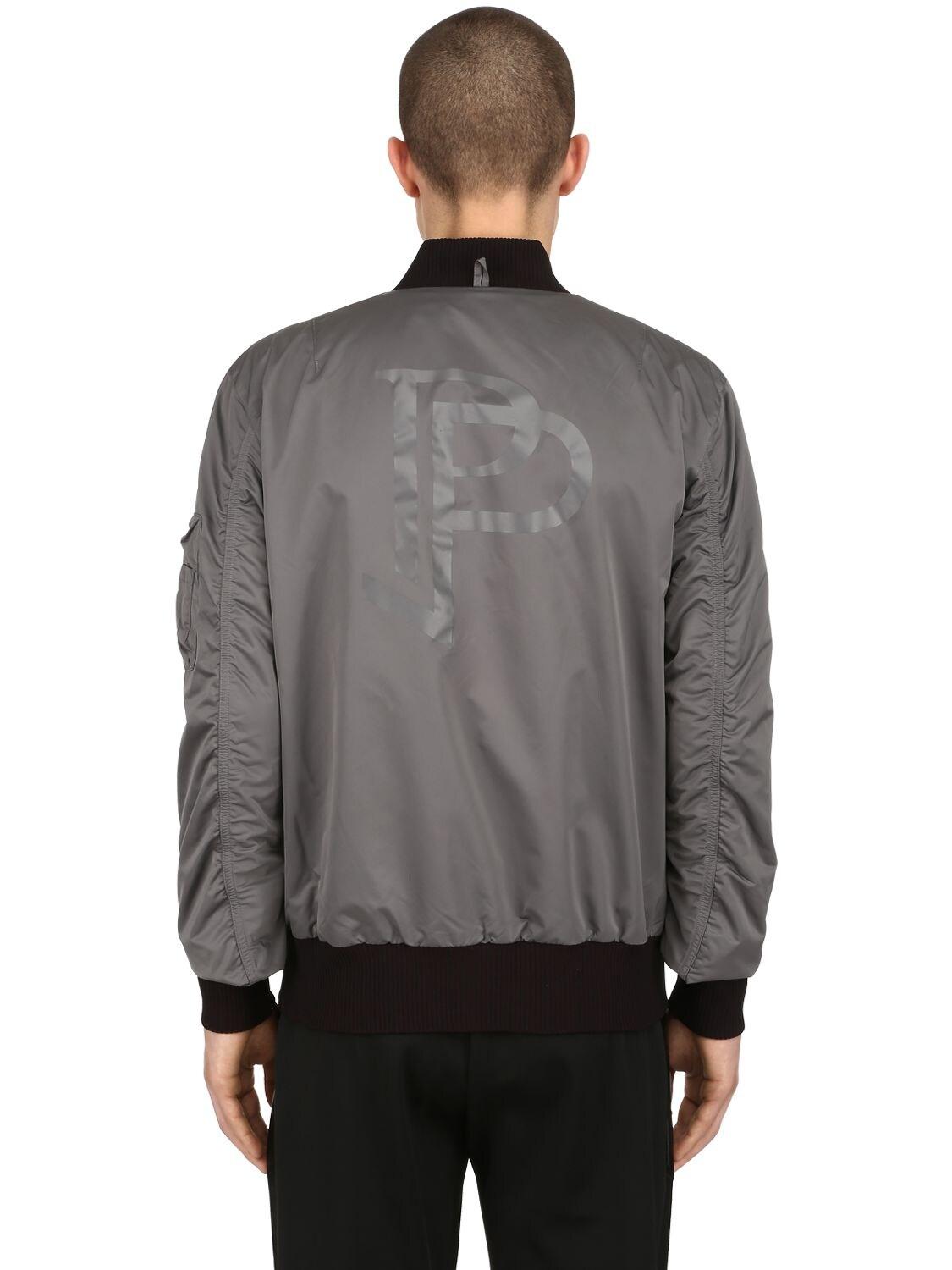 adidas Originals Synthetic Paul Pogba Reversible Bomber Jacket in  Grey/Bordeaux (Gray) for Men | Lyst