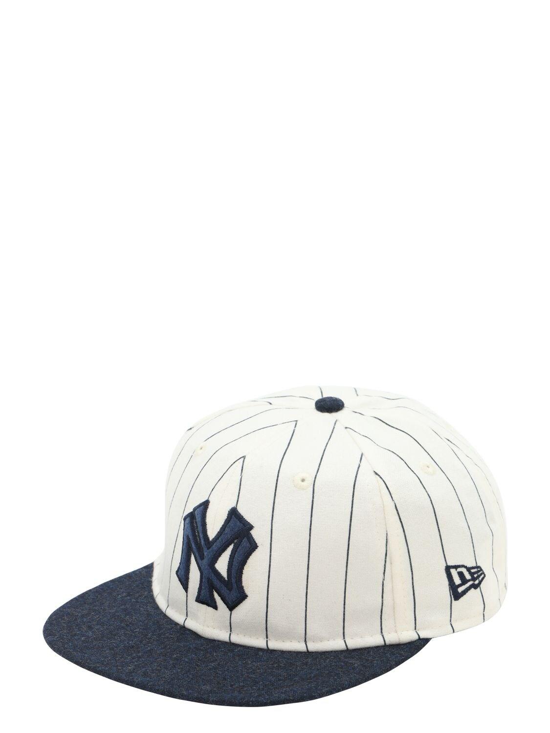 KTZ Retro New York Yankees 9fifty Cap in White/Navy (White) for Men | Lyst