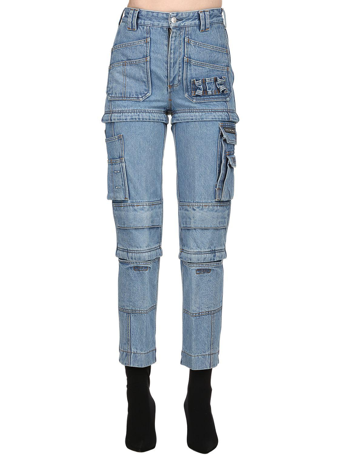 balenciaga cargo jeans