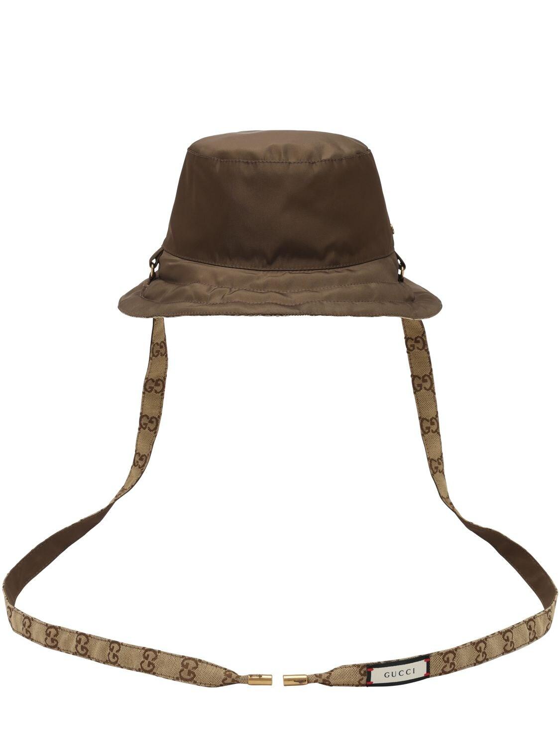 Sombrero de pescador reversible Gucci de hombre de color Marrón | Lyst