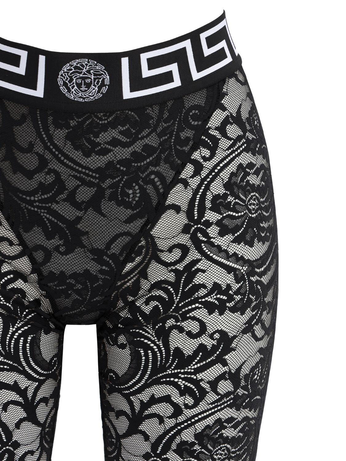 Versace Cyclist Bermuda Shorts With greek Border ショーツ