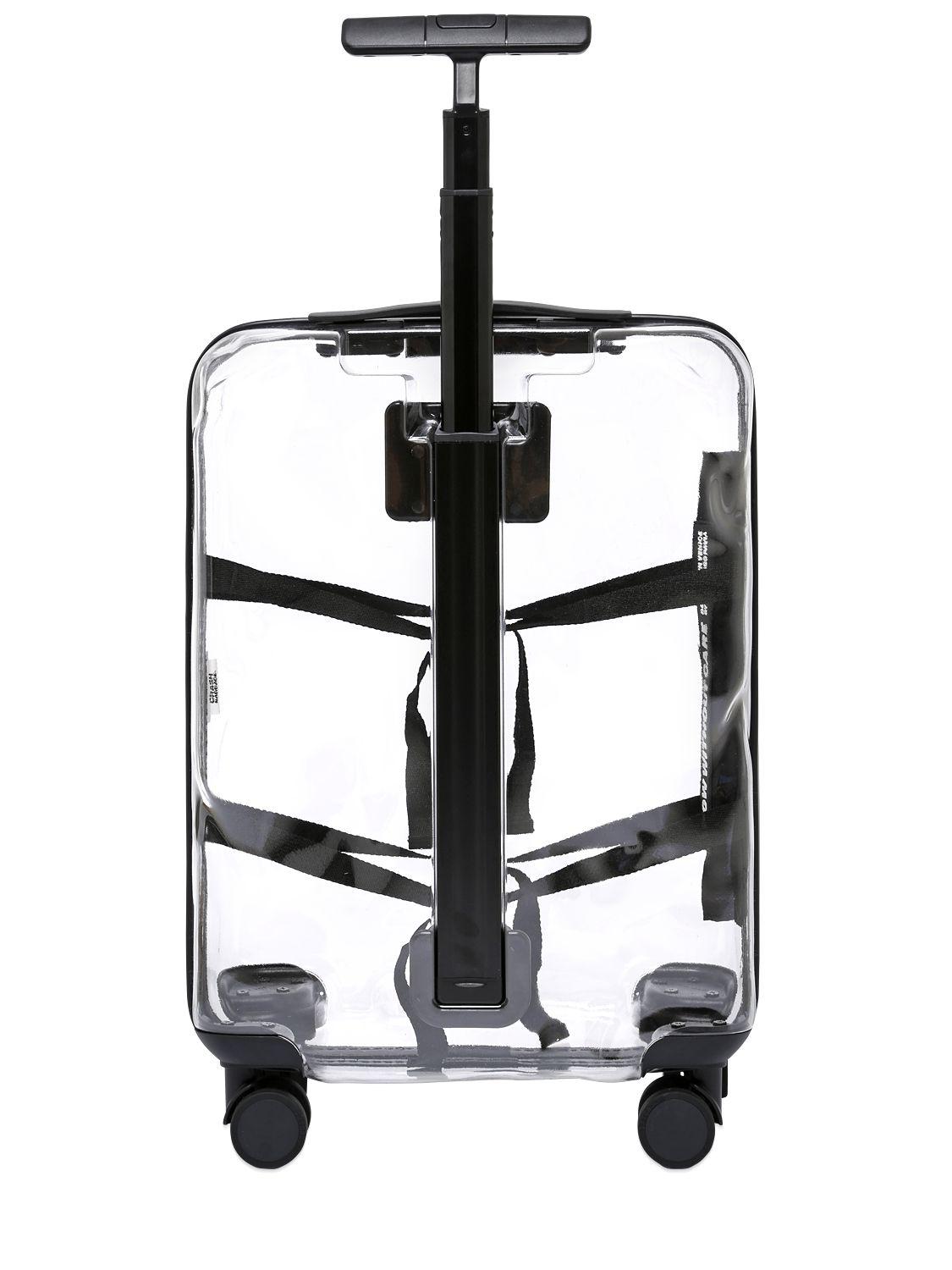 Lyst Crash Baggage Trolley "4wheel Share Clear Carryon" 40l