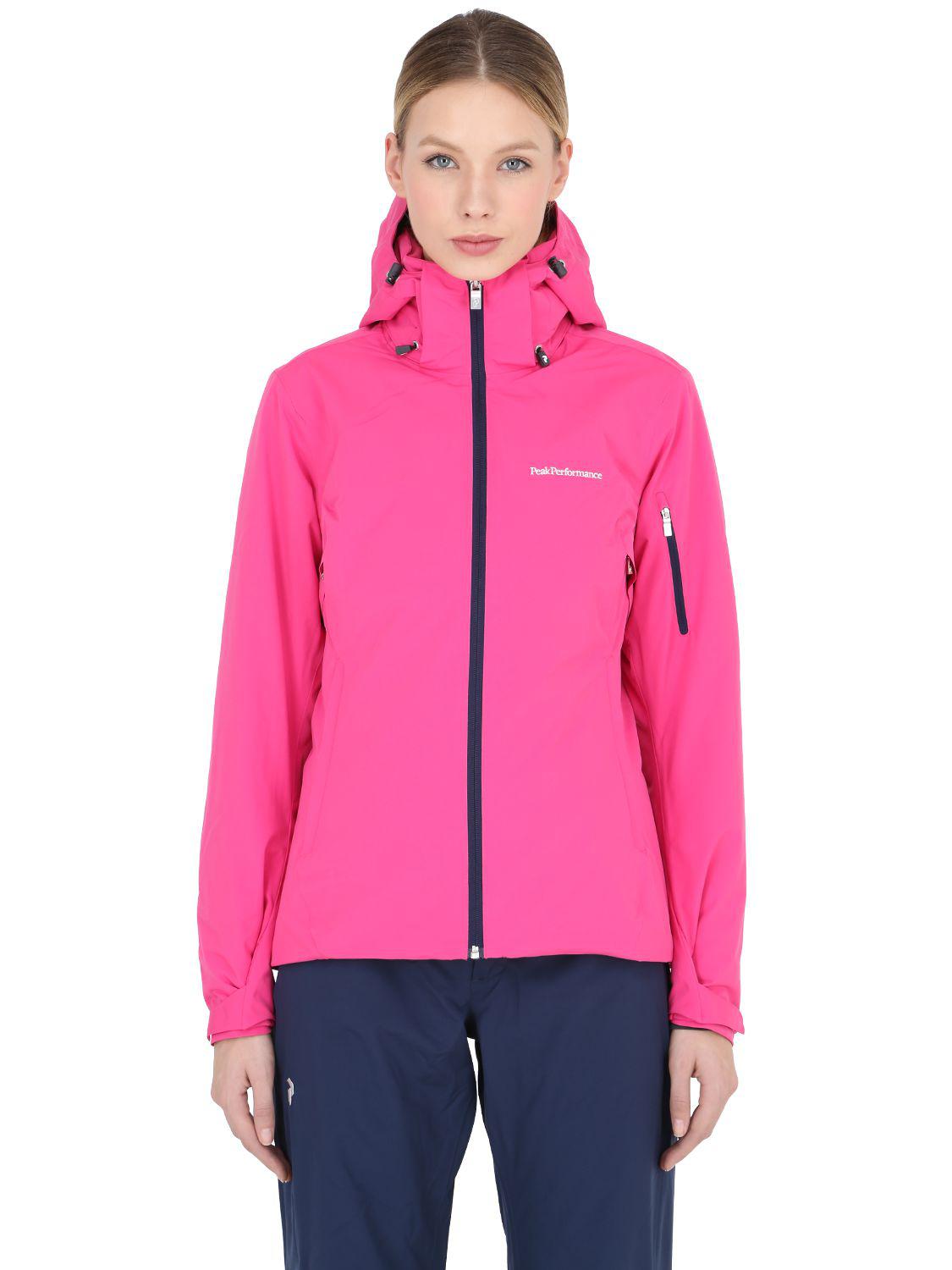 Peak Performance Hipe Core + Ski Jacket in Pink - Lyst