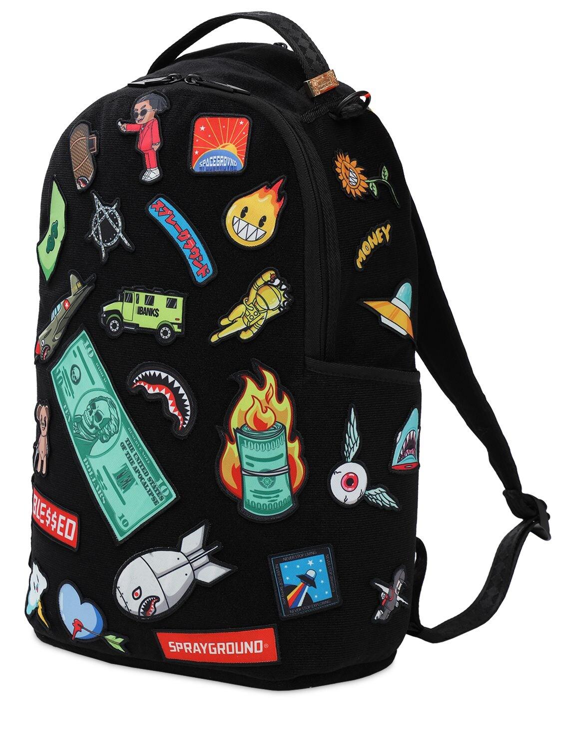 Sprayground Patches On Patches Backpack for Men | Lyst