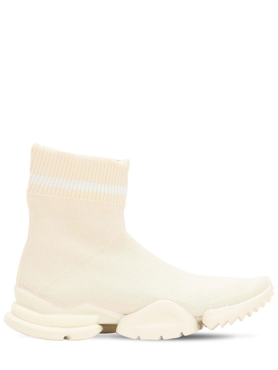 Reebok Sock High Top Sneakers in White for Men | Lyst