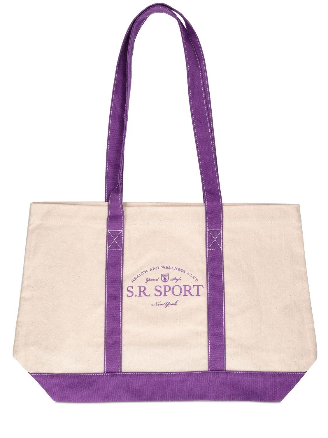 Sporty Rich Wimbledon Cotton Tote Bag Lyst