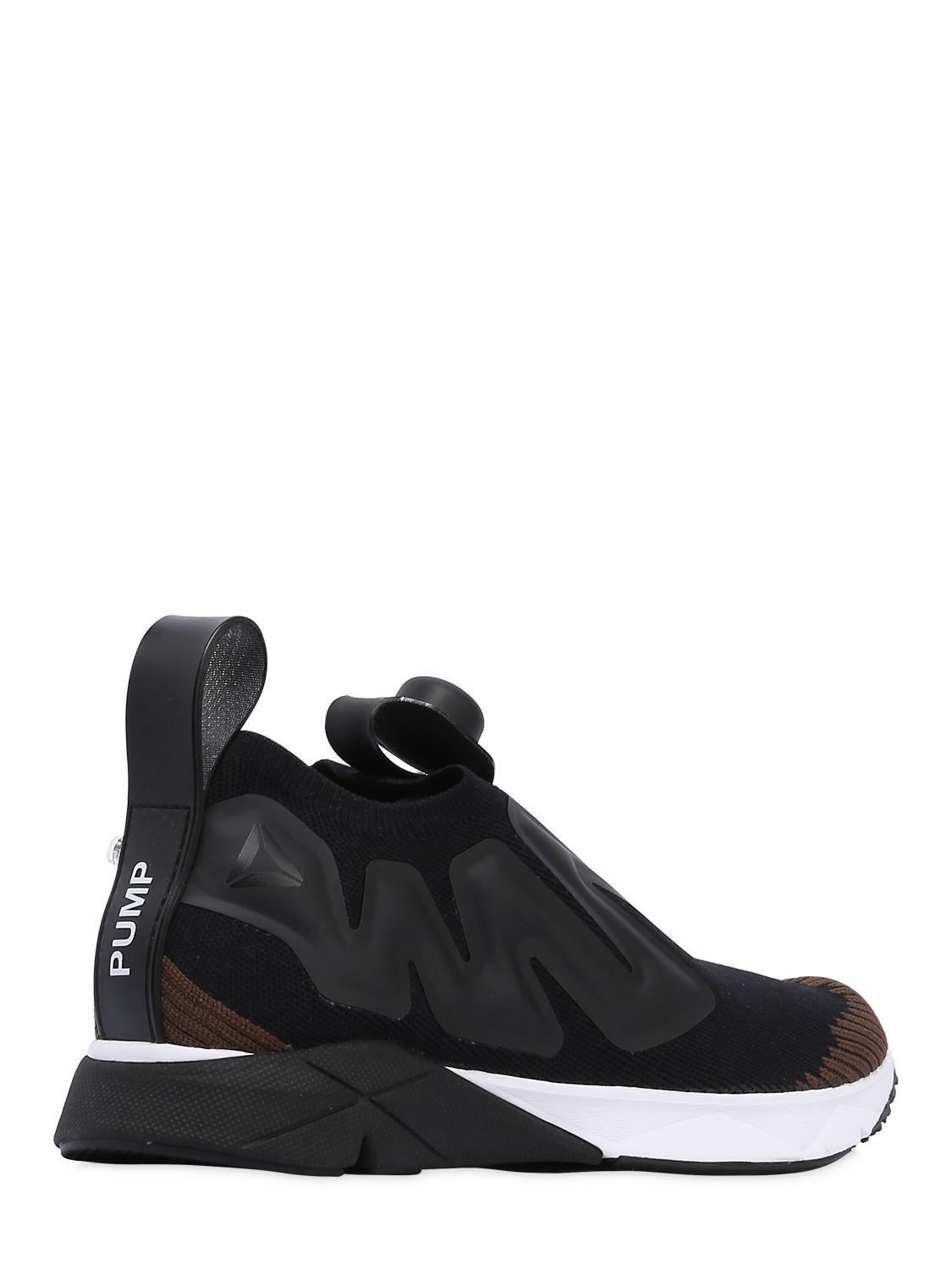 reebok pump supreme black