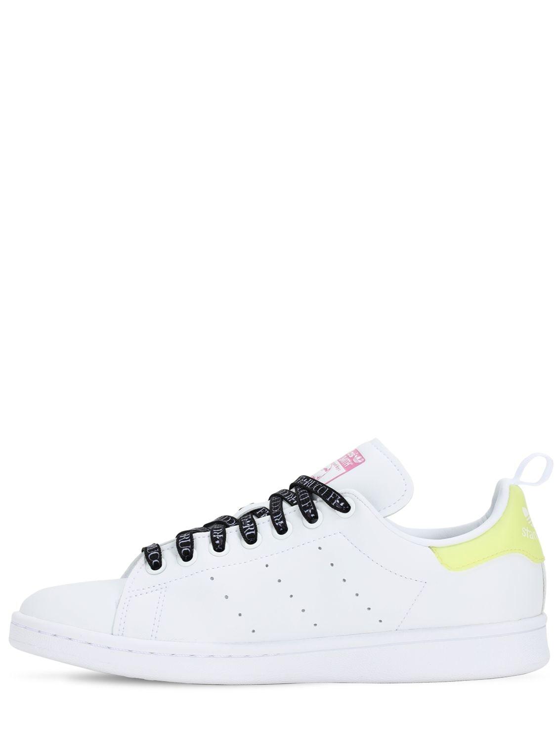 adidas Originals Fiorucci Stan Smith Printed Sneakers in White | Lyst