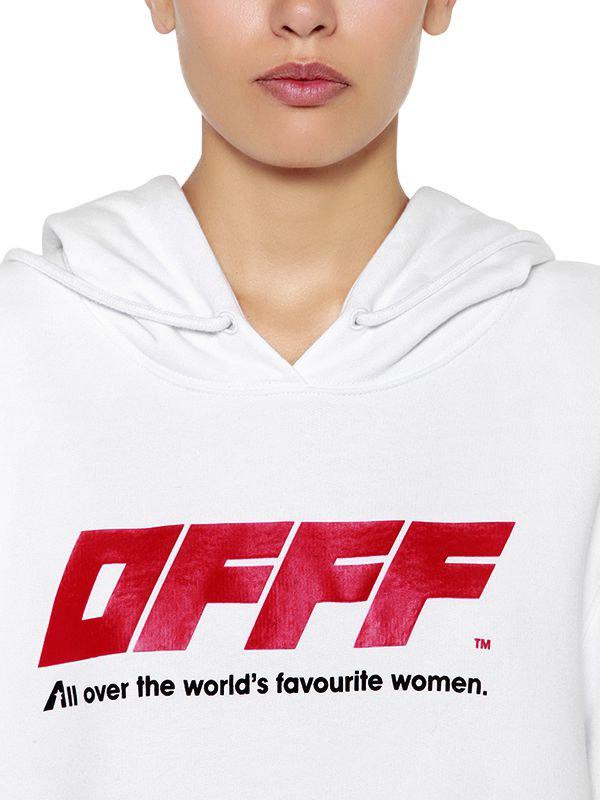 white off sweatshirt
