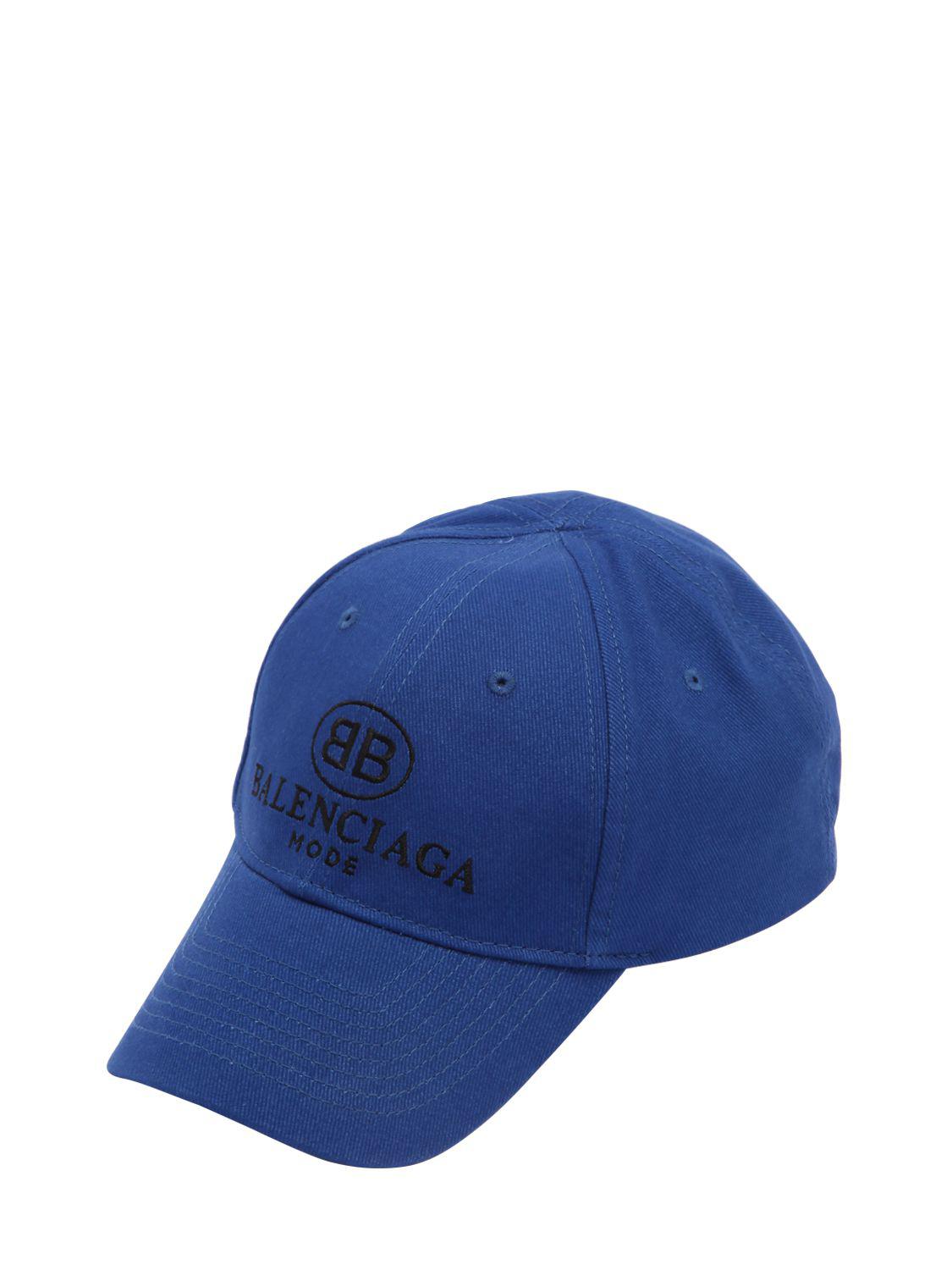 balenciaga blue hat